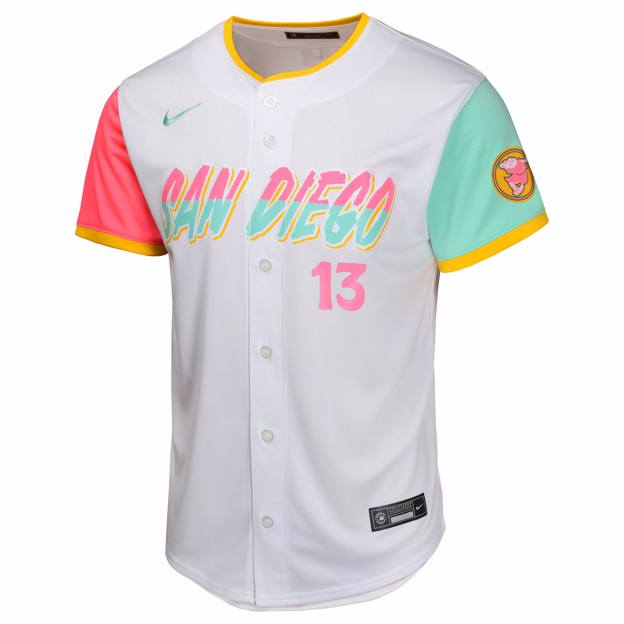 Manny Machado San Diego Padres Nike Youth City Connect Limited Player Jersey - White