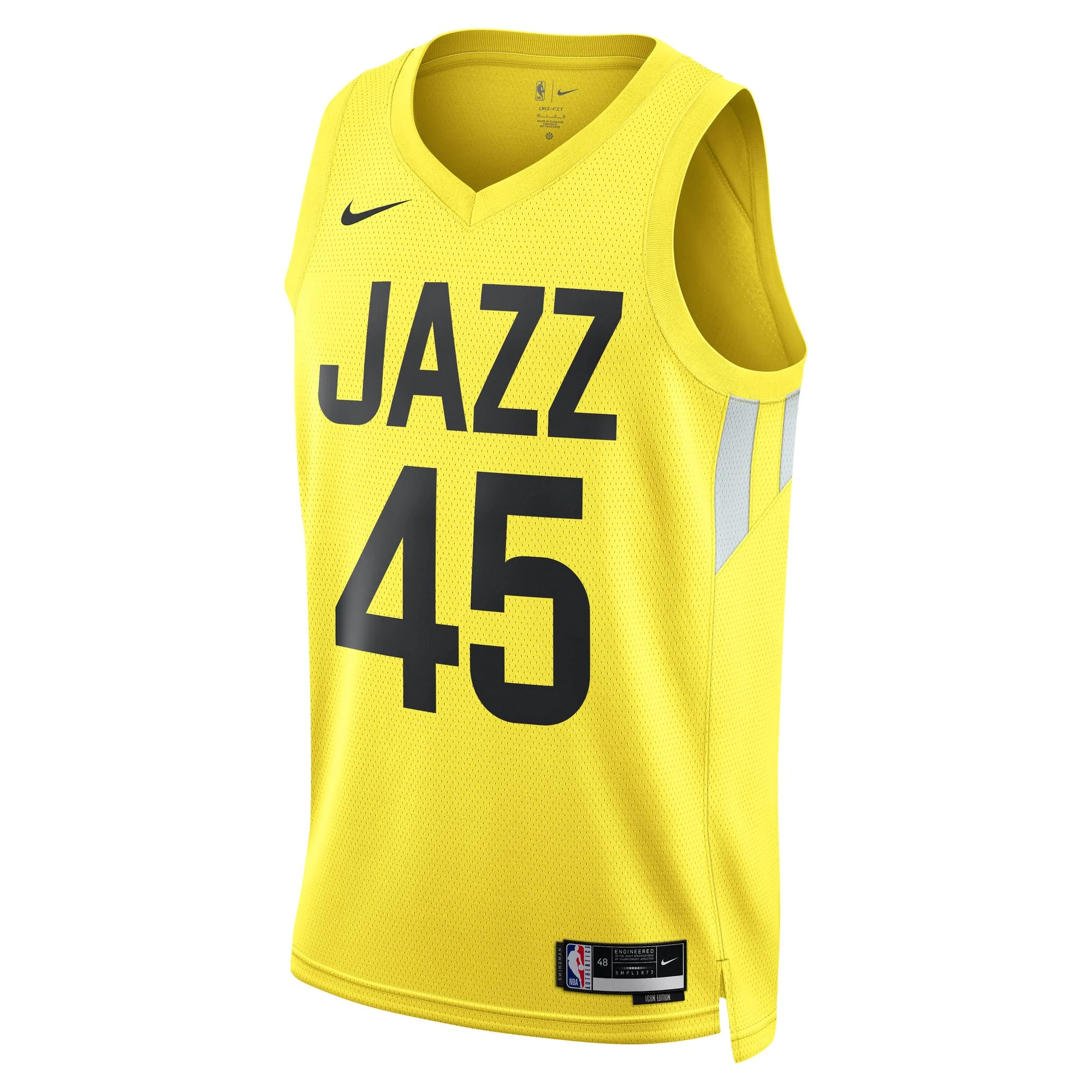 Unisex Nike Donovan Mitchell Gold Utah Jazz Swingman Jersey - Icon Edition