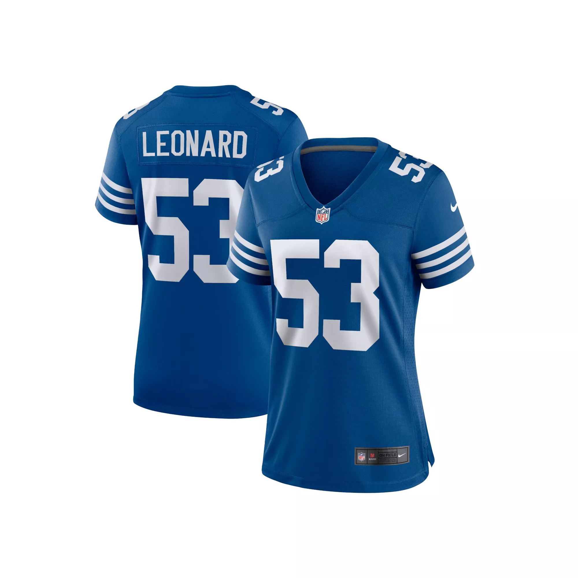 Women's Nike Darius Leonard Royal Indianapolis Colts Alternate Game Jersey