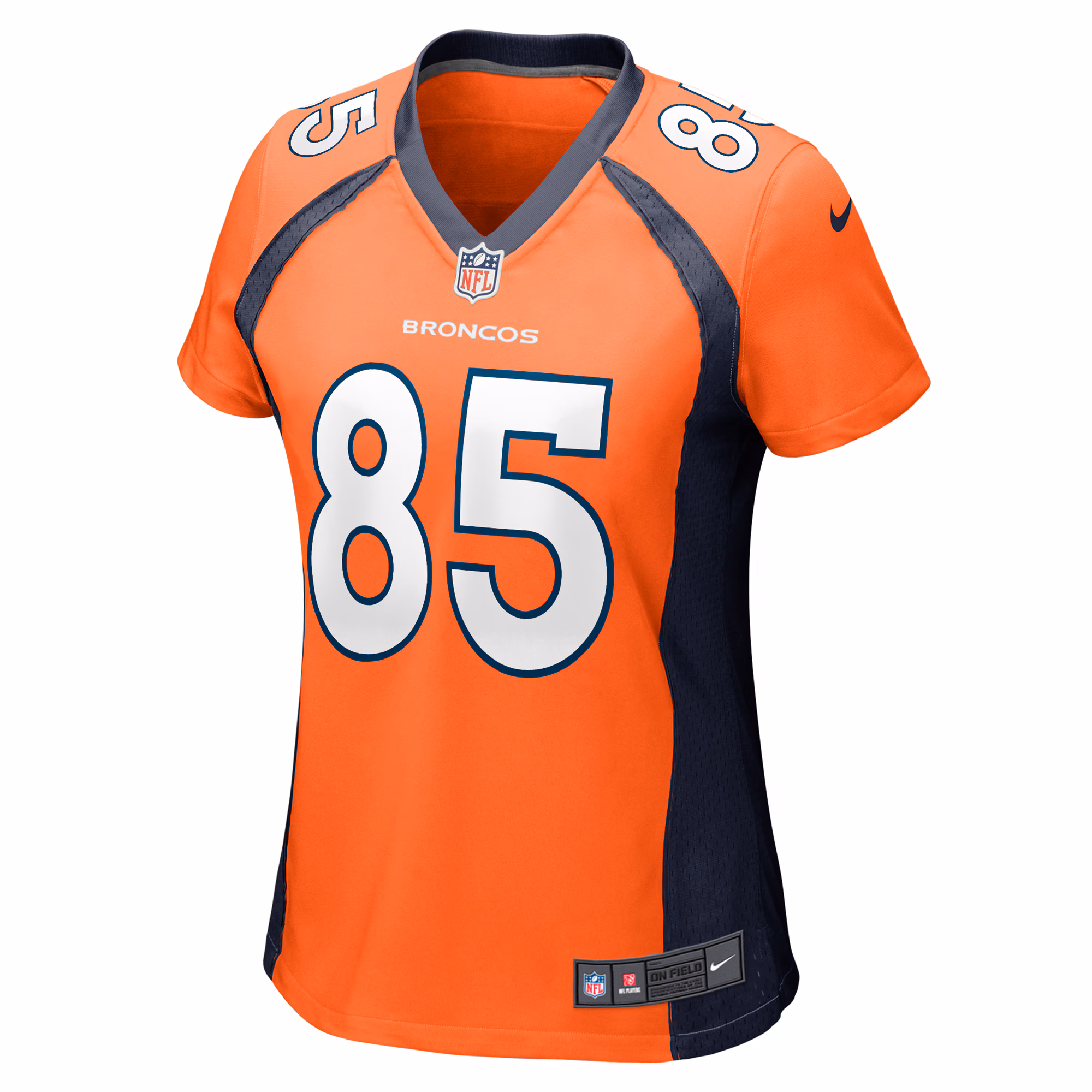 Lucas Krull Denver Broncos Nike Women's Team Game Jersey -  Orange