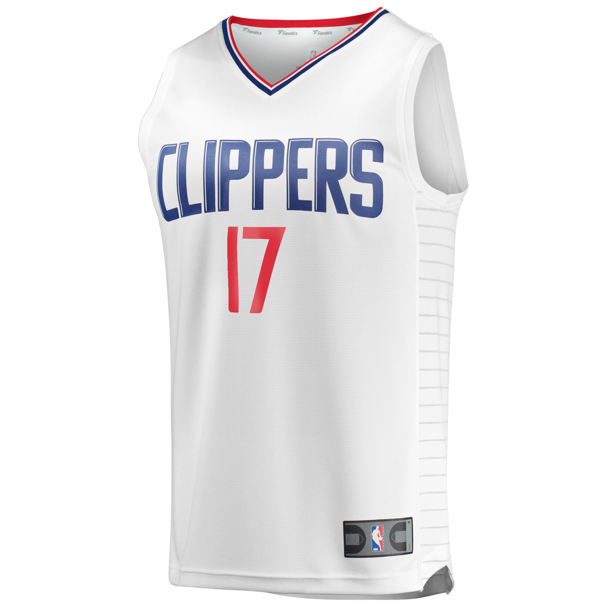 PJ Tucker LA Clippers Fanatics Fast Break Player Jersey - Association Edition - White