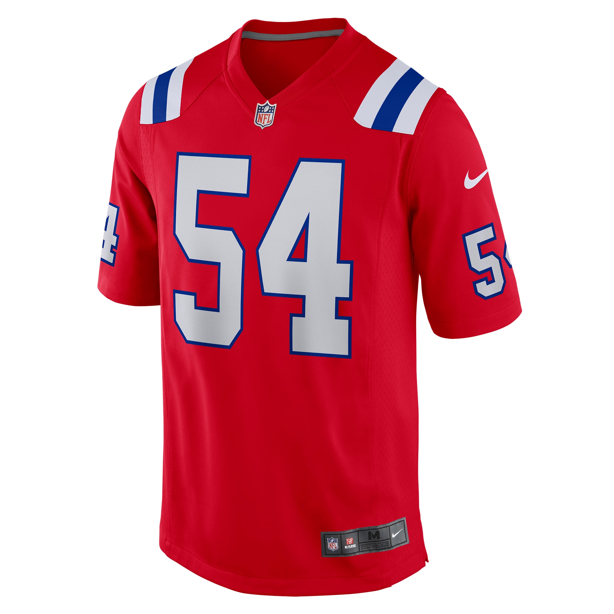 Tedy Bruschi New England Patriots Nike Retired Player Alternate Game Jersey - Red