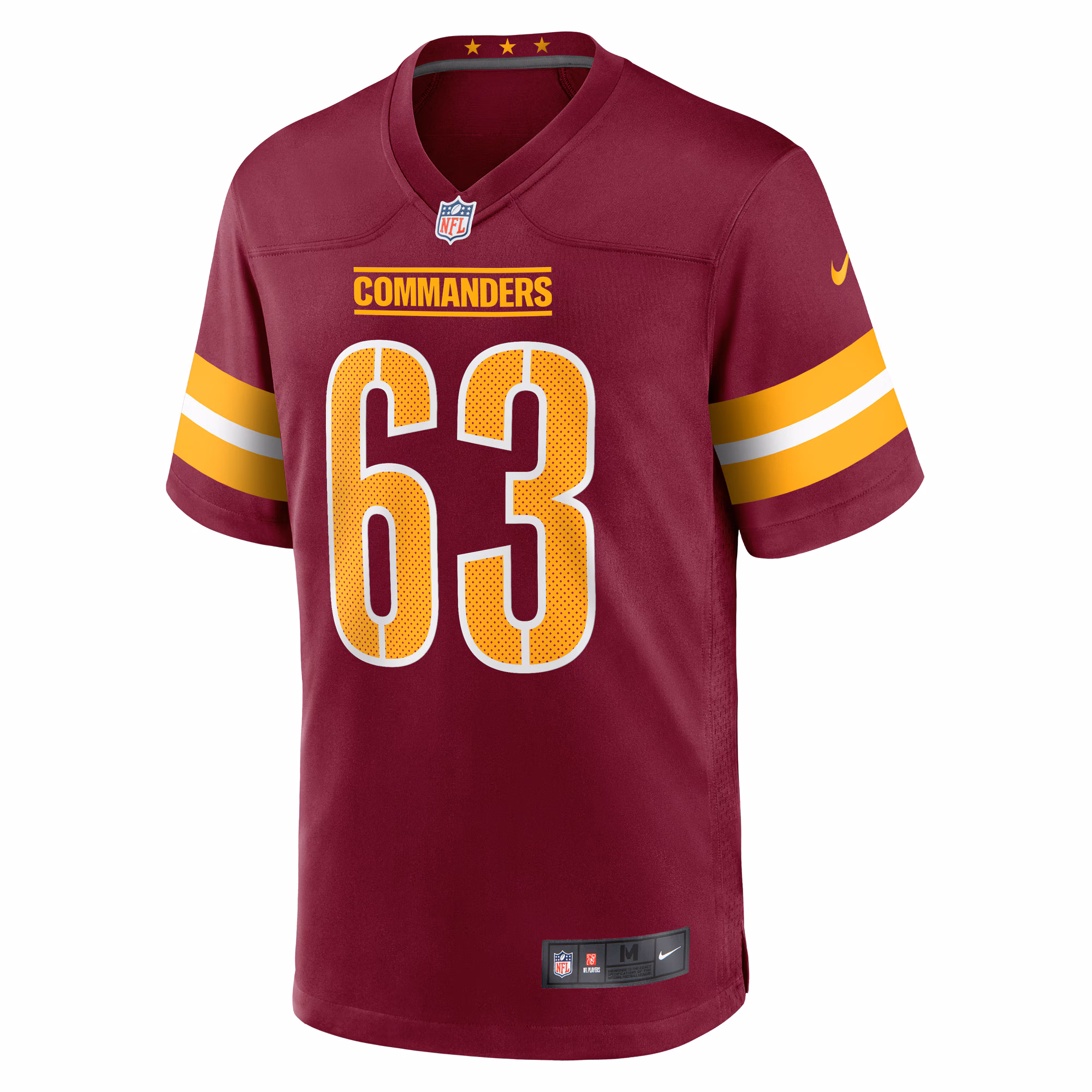 Tyler Biadasz Washington Commanders Nike Game Jersey -  Burgundy