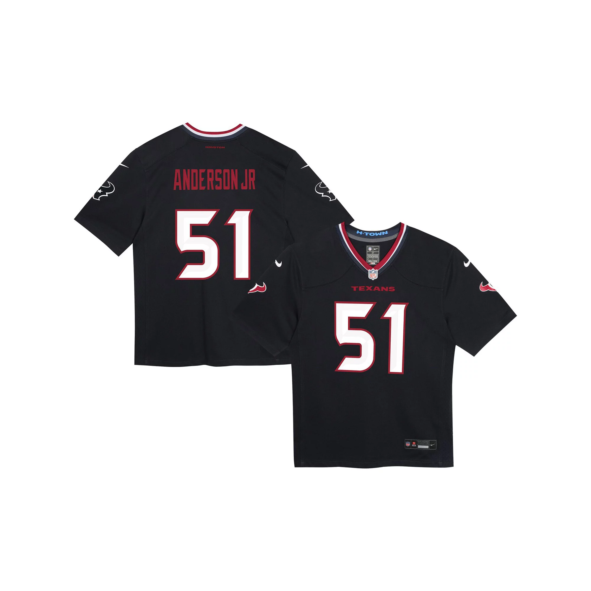 Preschool Nike Will Anderson Jr. Navy Houston Texans Game Jersey