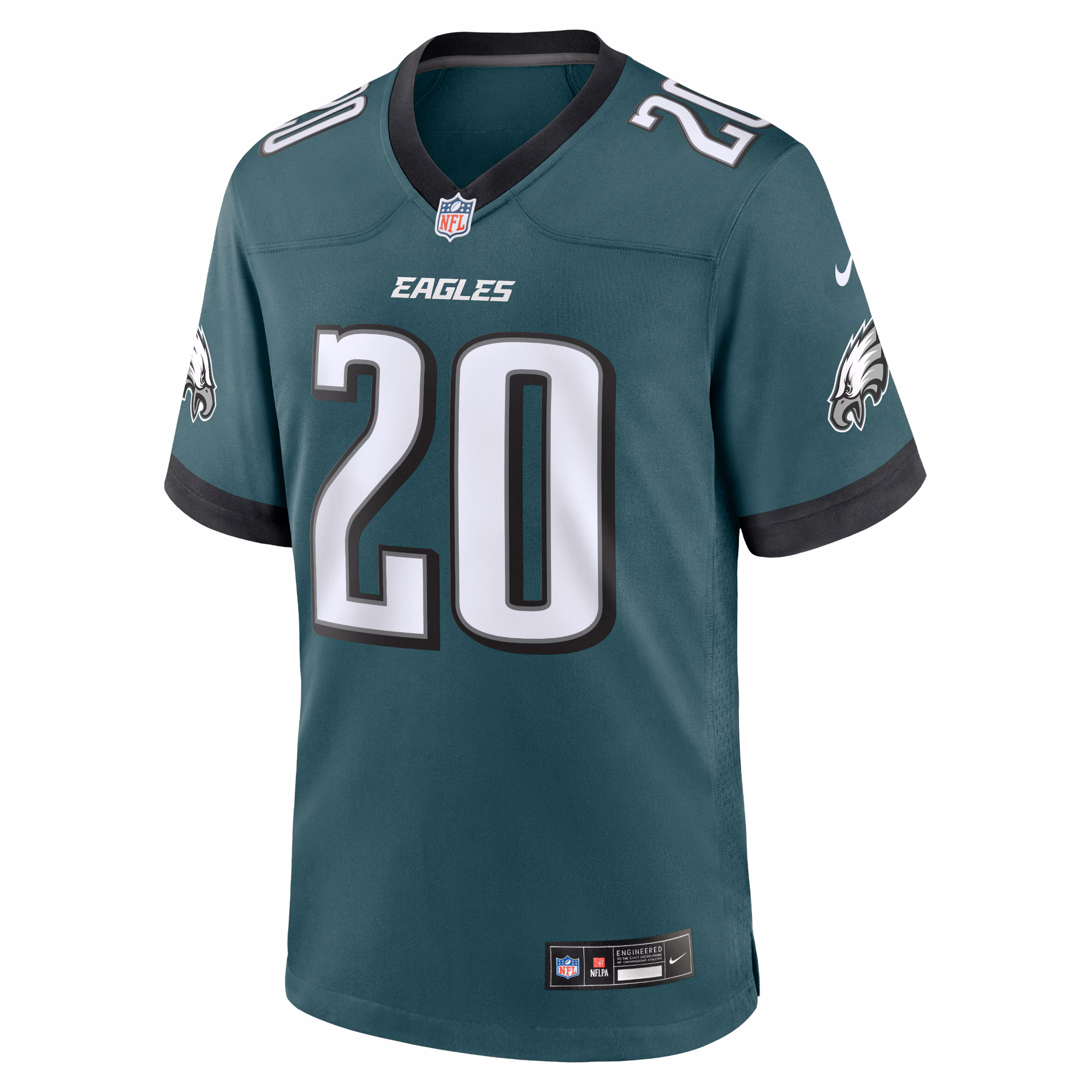 Brian Dawkins Philadelphia Eagles Nike Team Game Jersey - Midnight Green