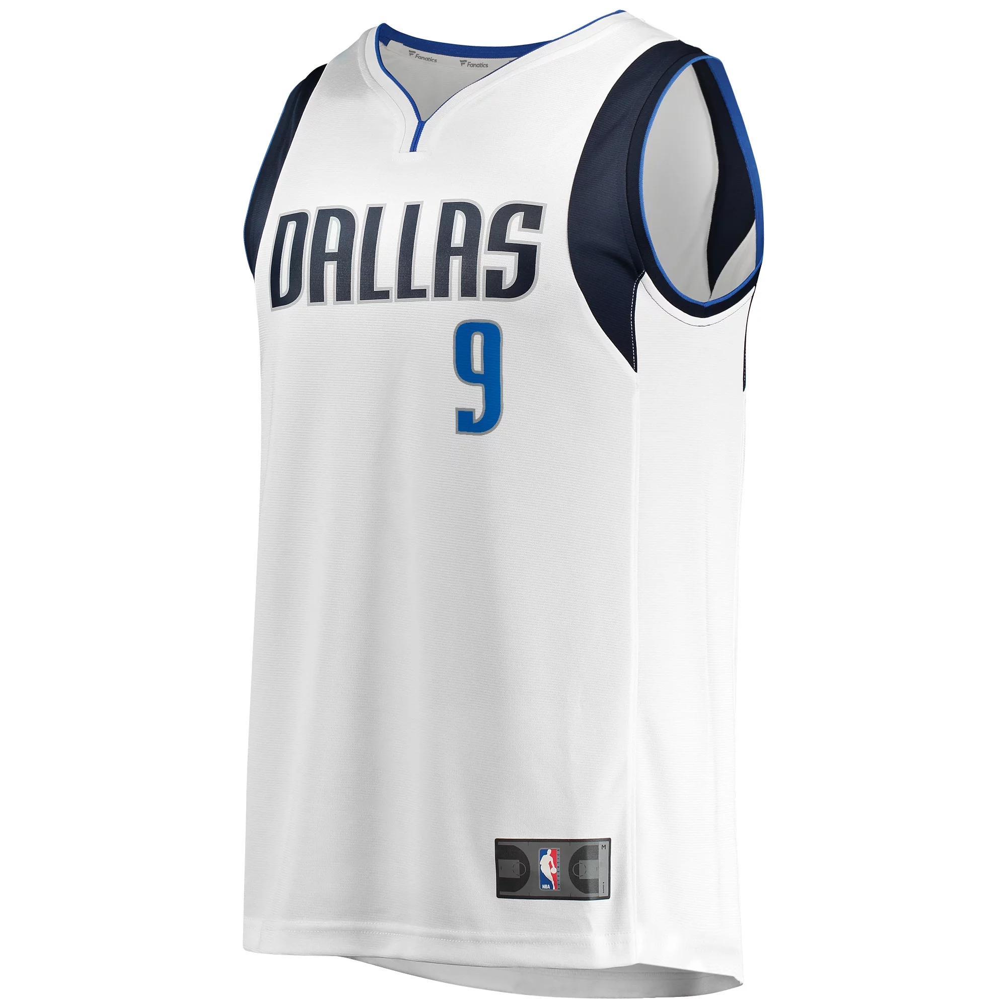 Men's Fanatics Branded A.J. Lawson White Dallas Mavericks Fast Break Player Jersey - Association Edition
