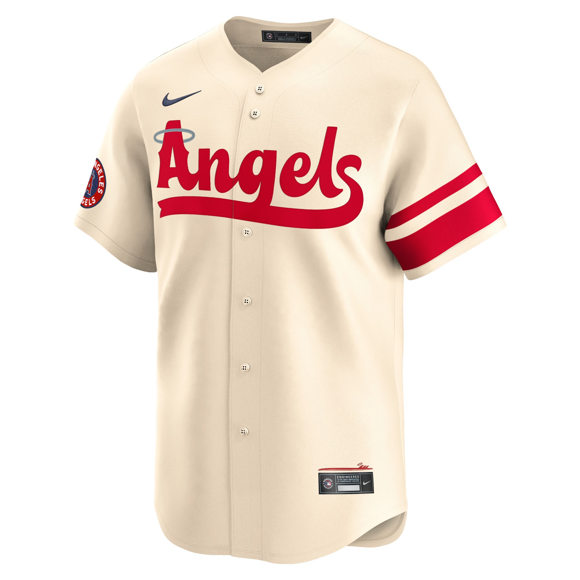 Los Angeles Angels Nike City Connect Limited Jersey - Cream
