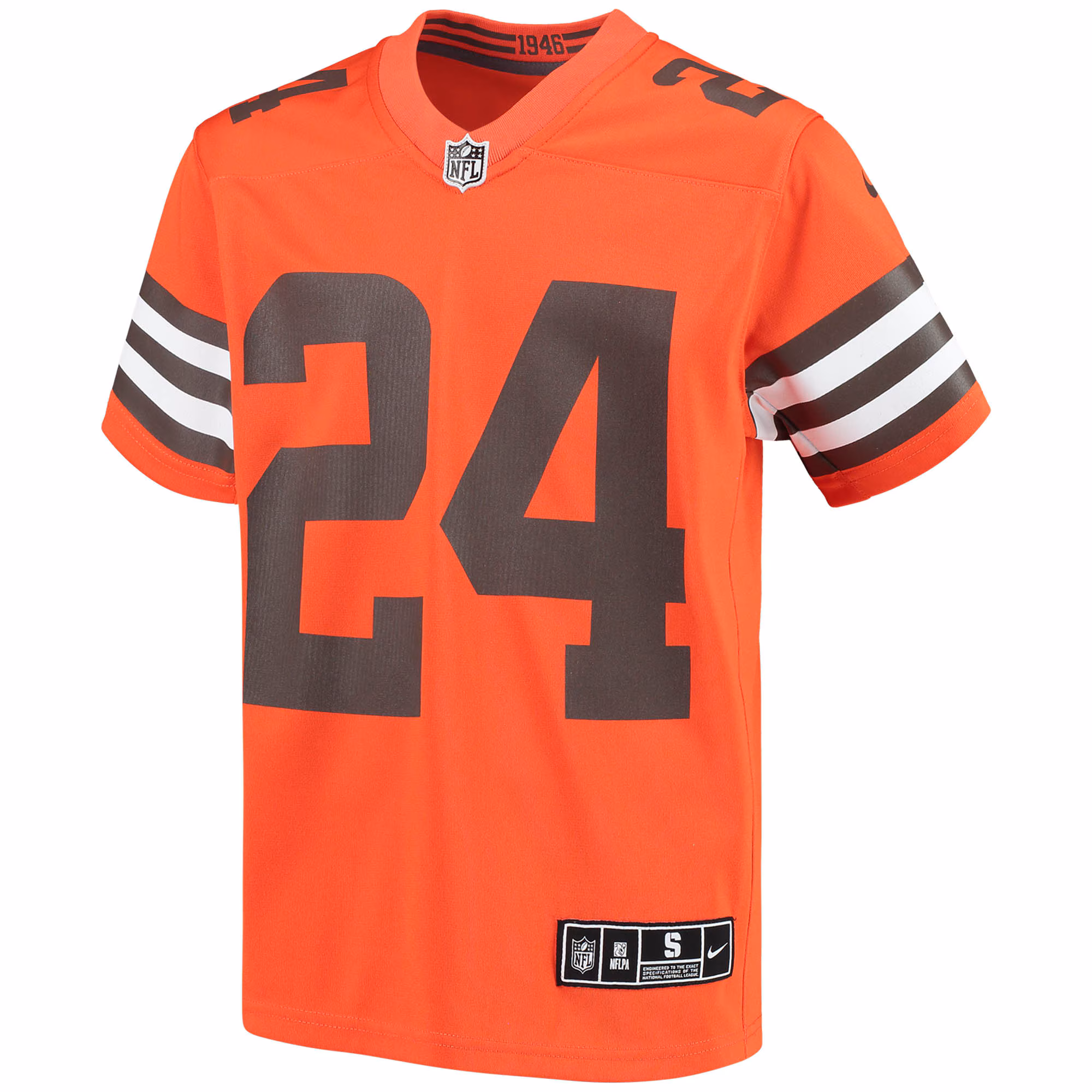 Nick Chubb Cleveland Browns Nike Youth Inverted Team Game Jersey - Orange