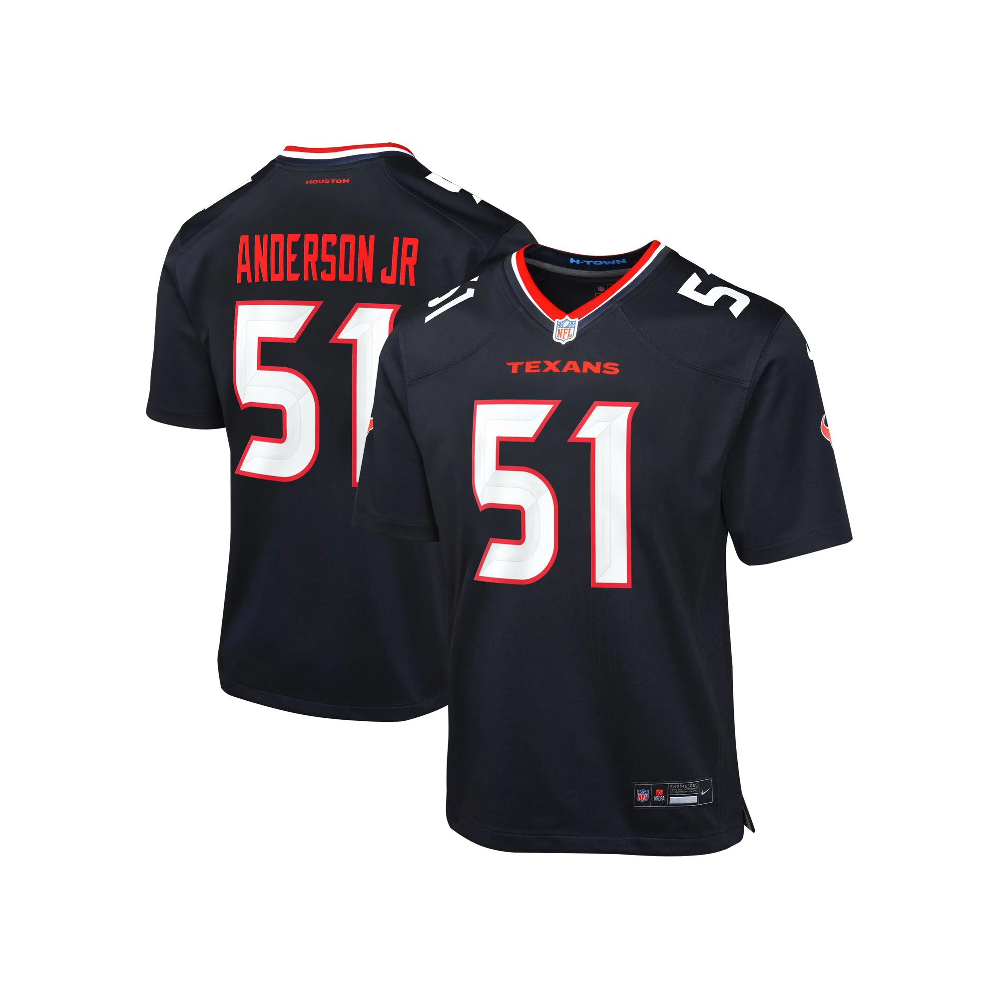 Youth Nike Will Anderson Jr. Navy Houston Texans Game Jersey