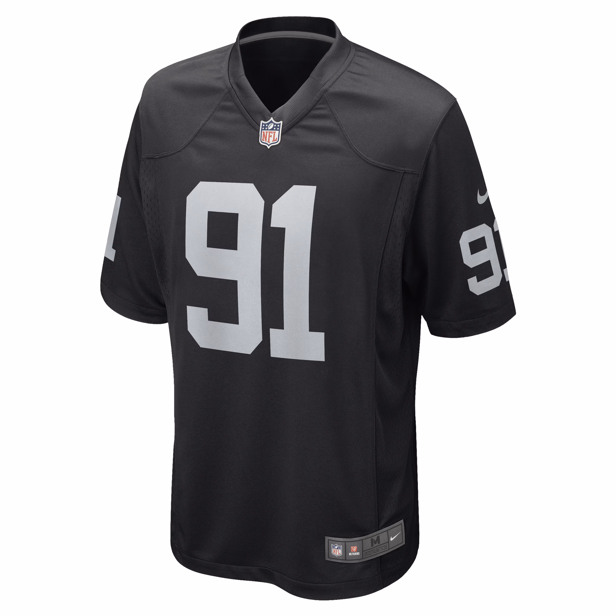 Bilal Nichols Las Vegas Raiders Nike Game Player Jersey - Black