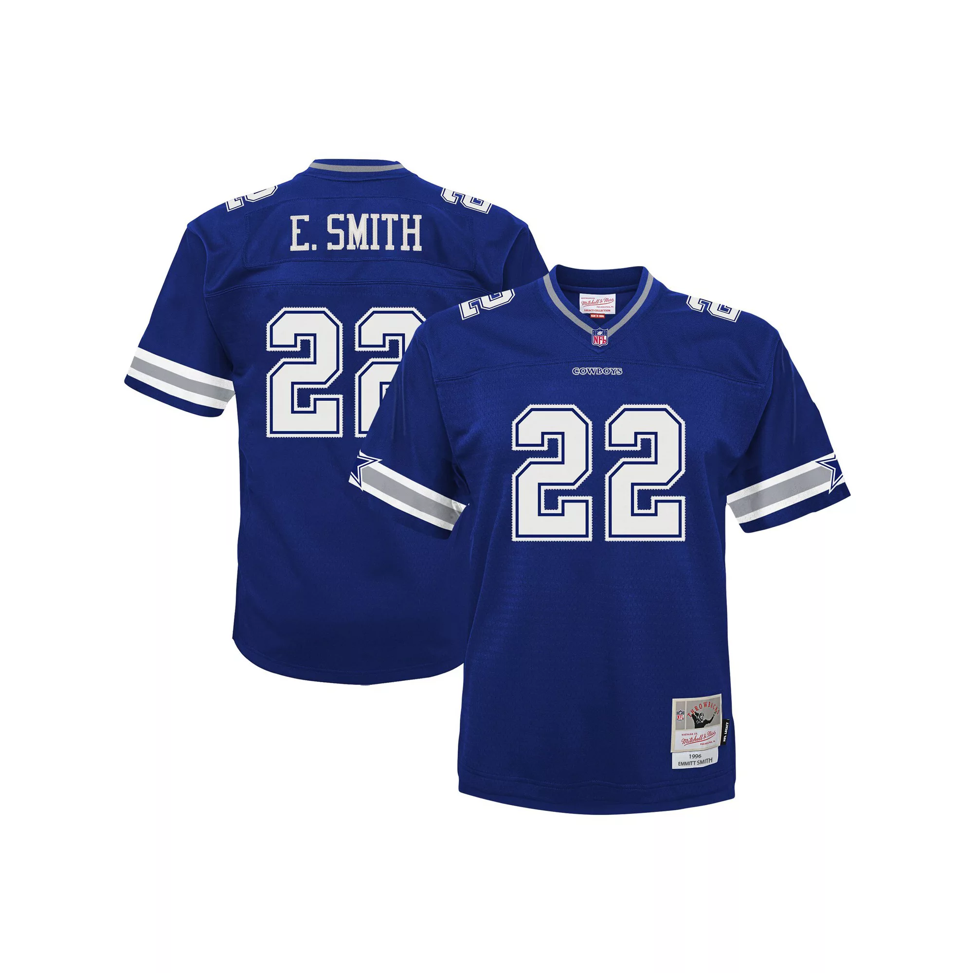 Preschool Mitchell & Ness Emmitt Smith Navy Dallas Cowboys 1996 Retired Player Legacy Jersey