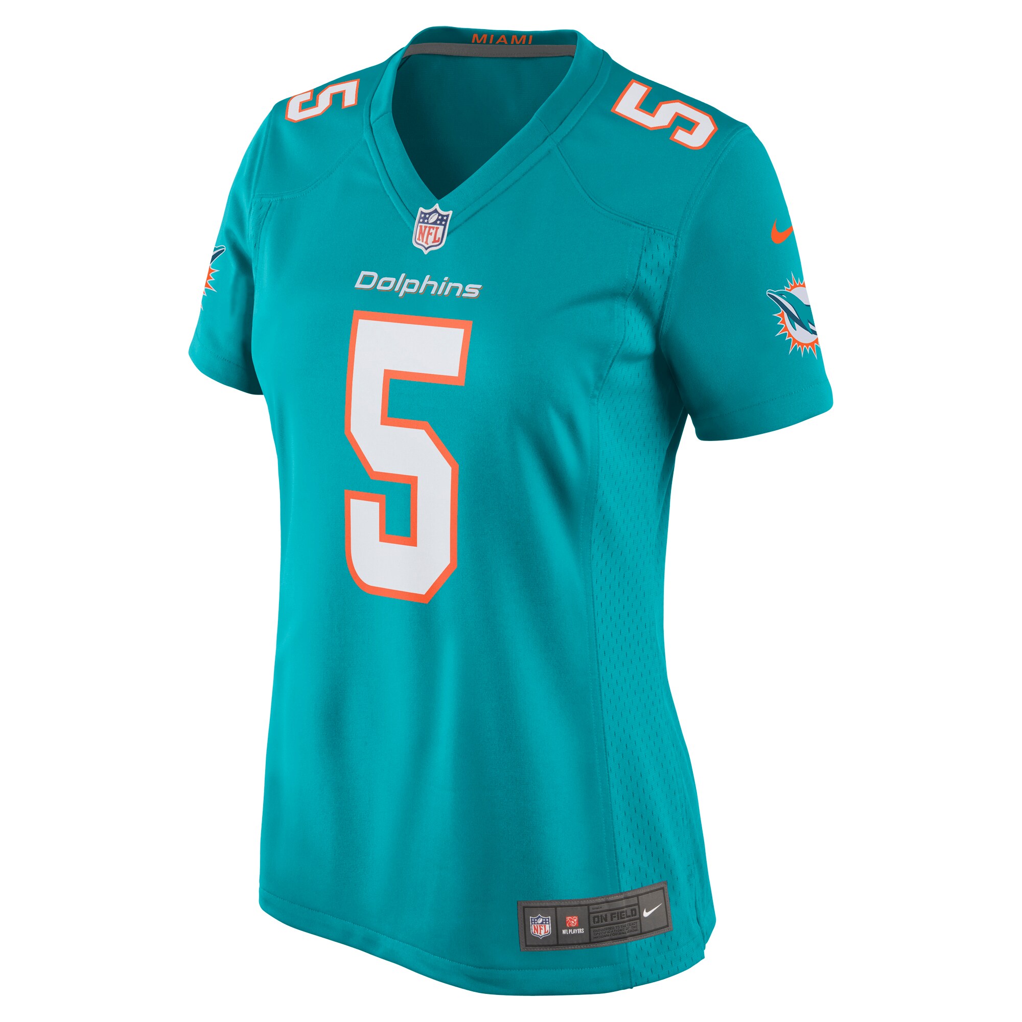 Jalen Ramsey Miami Dolphins Nike Women's Player Jersey - Aqua