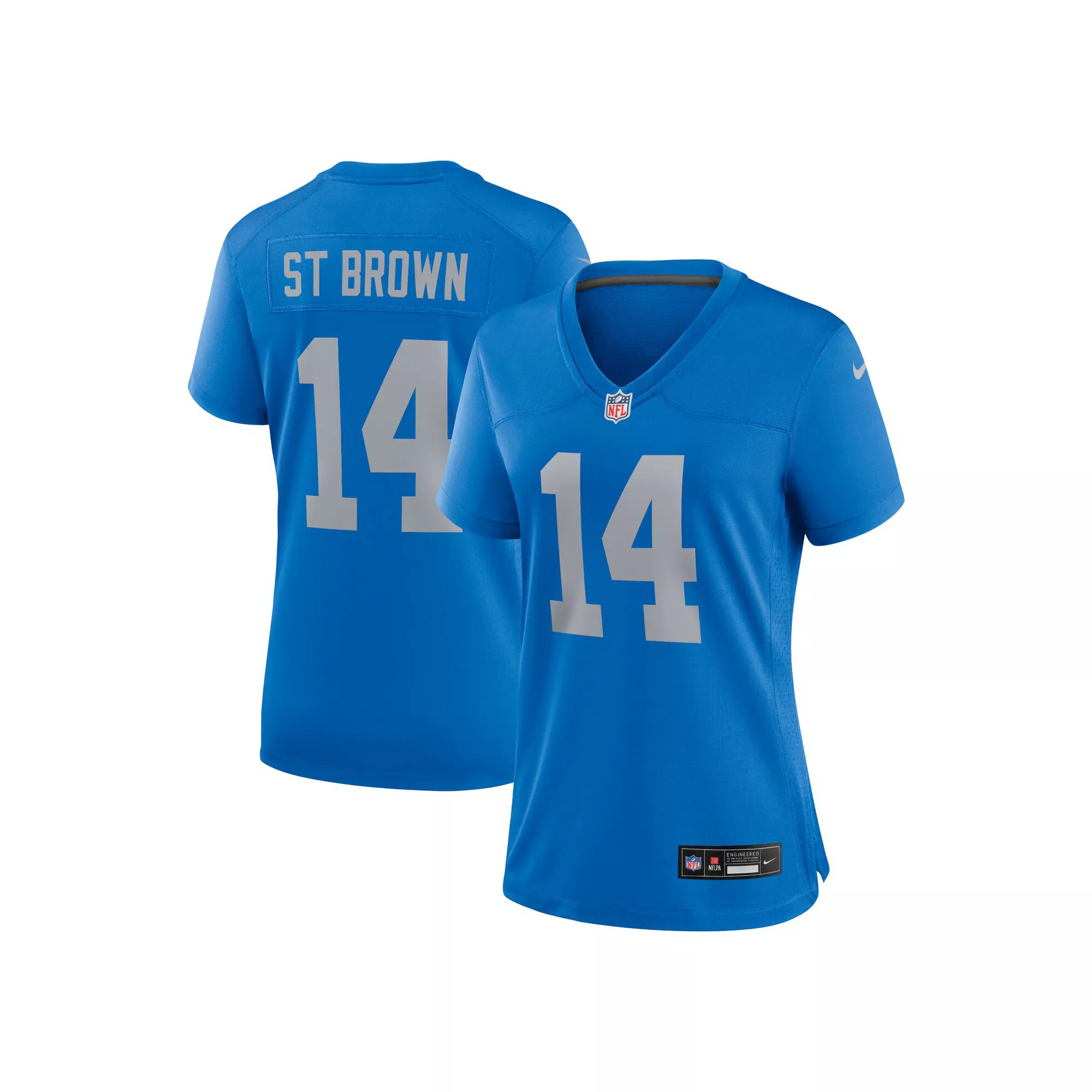 Women's Nike Amon-Ra St. Brown Blue Detroit Lions Alternate Game Jersey