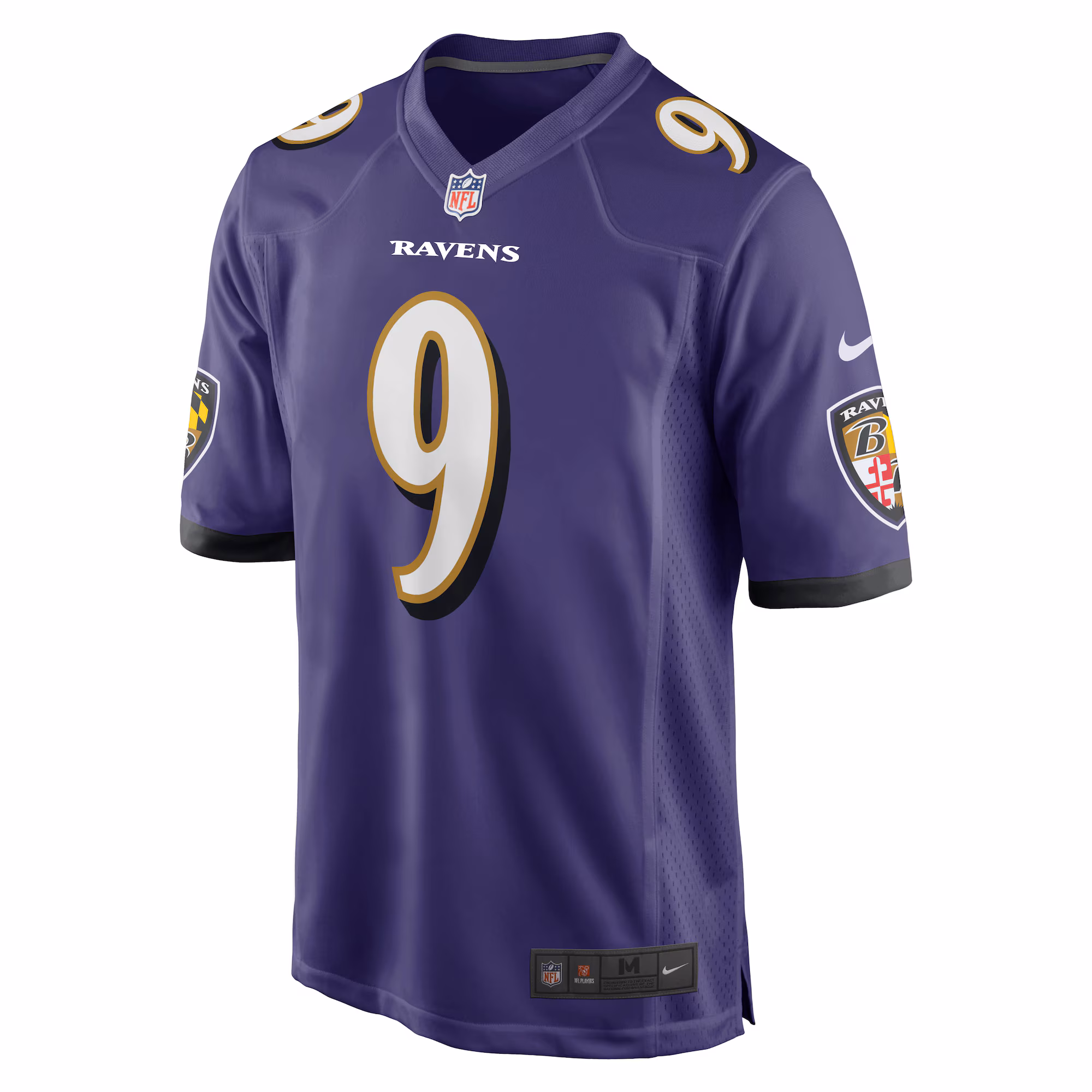 Steve McNair Baltimore Ravens Nike Game Retired Player Jersey - Purple