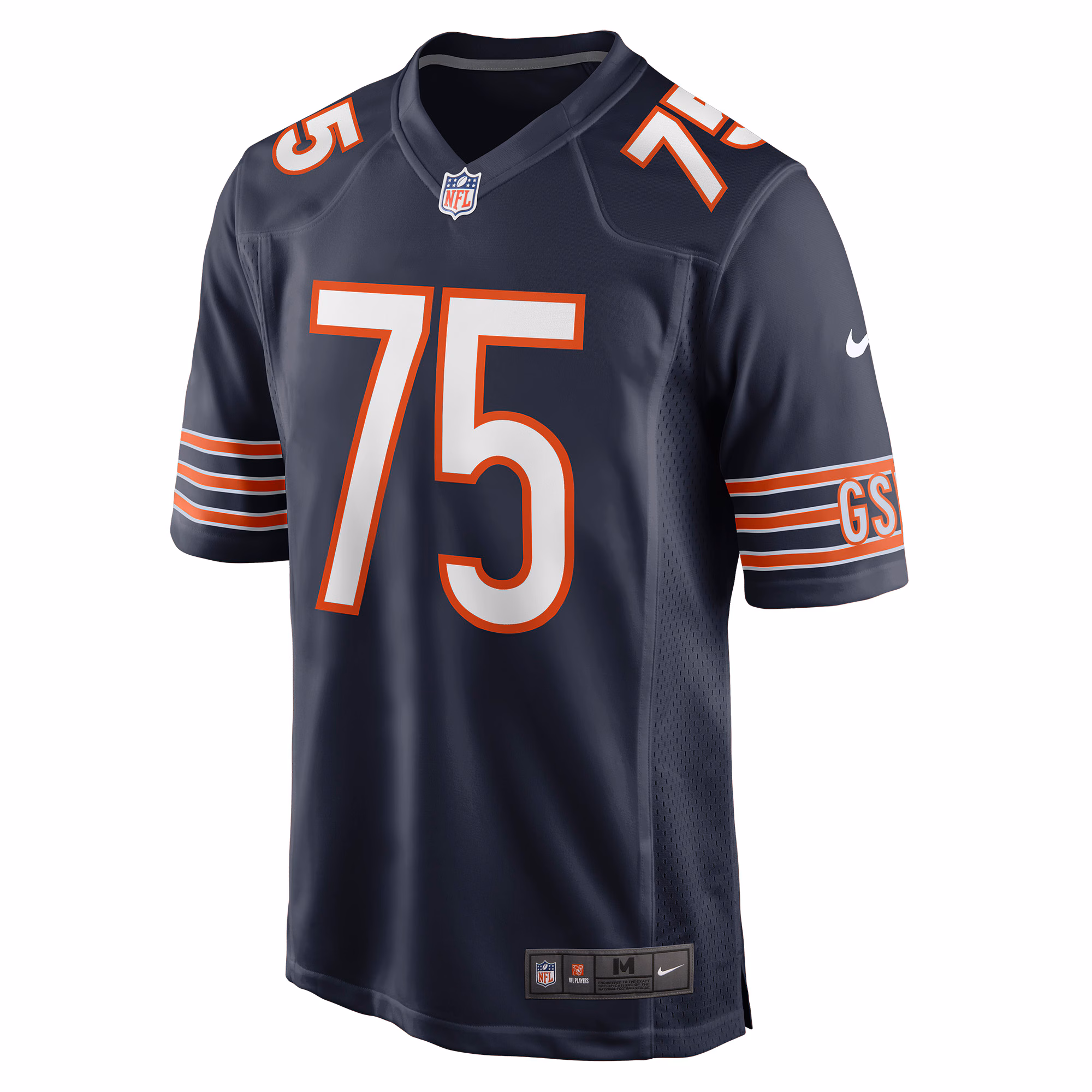 Larry Borom Chicago Bears Nike Game Jersey - Navy