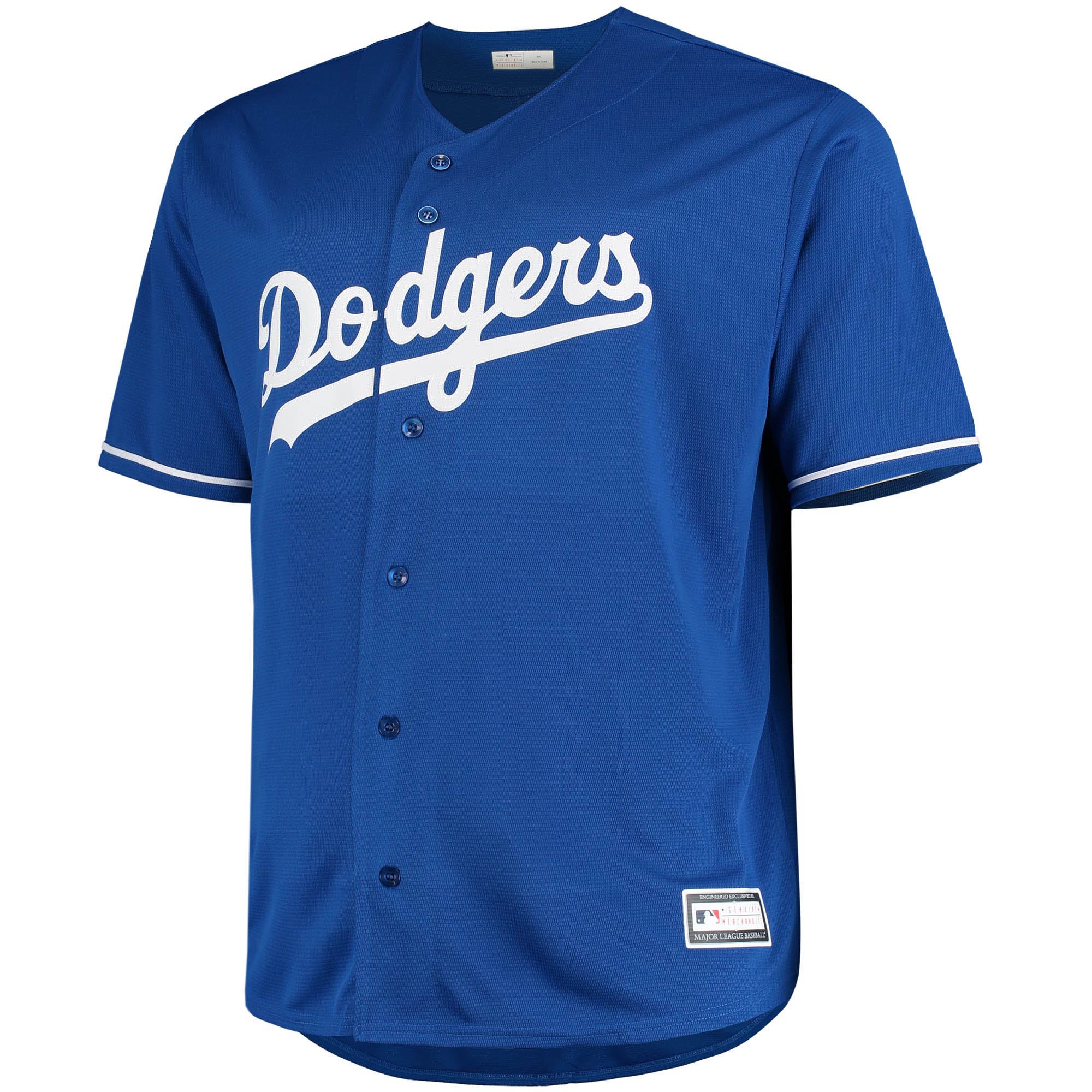 Men's Royal Los Angeles Dodgers Big & Tall Replica Alternate Team Jersey