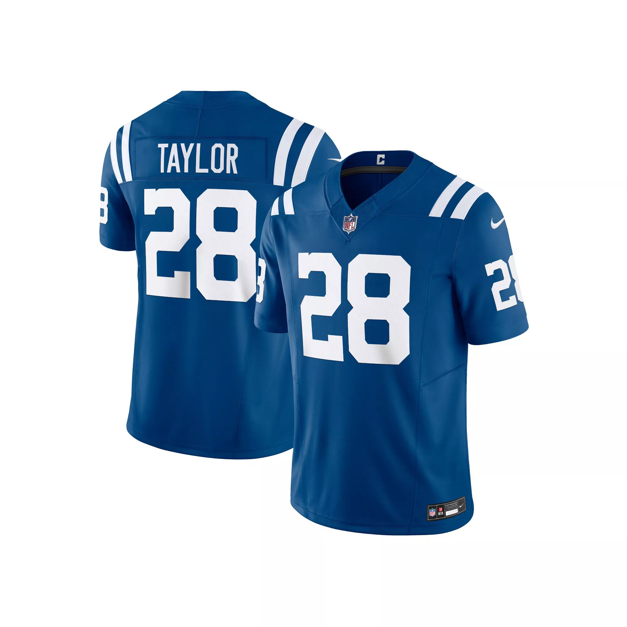 Men's Nike Jonathan Taylor Royal Indianapolis Colts Vapor F.U.S.E. Limited  Jersey