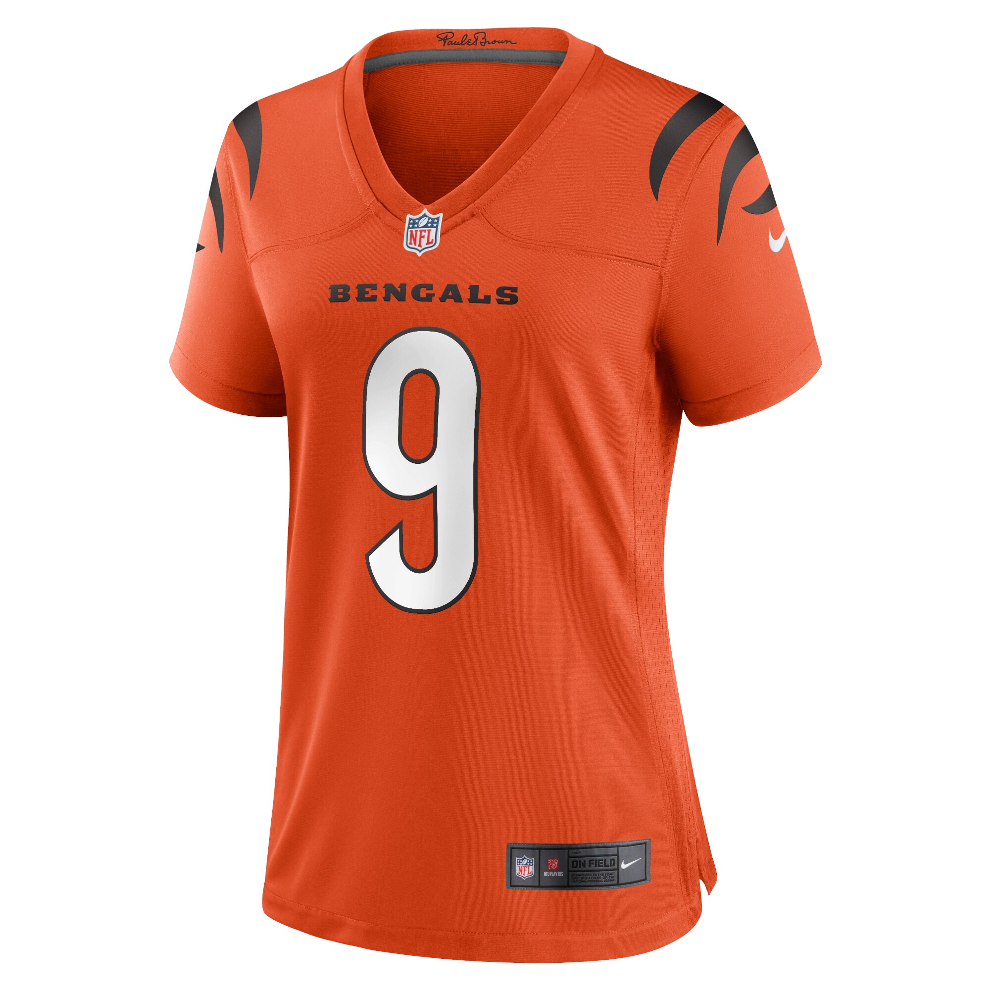 Joe Burrow Cincinnati Bengals Nike Women's Alternate Game Jersey - Orange