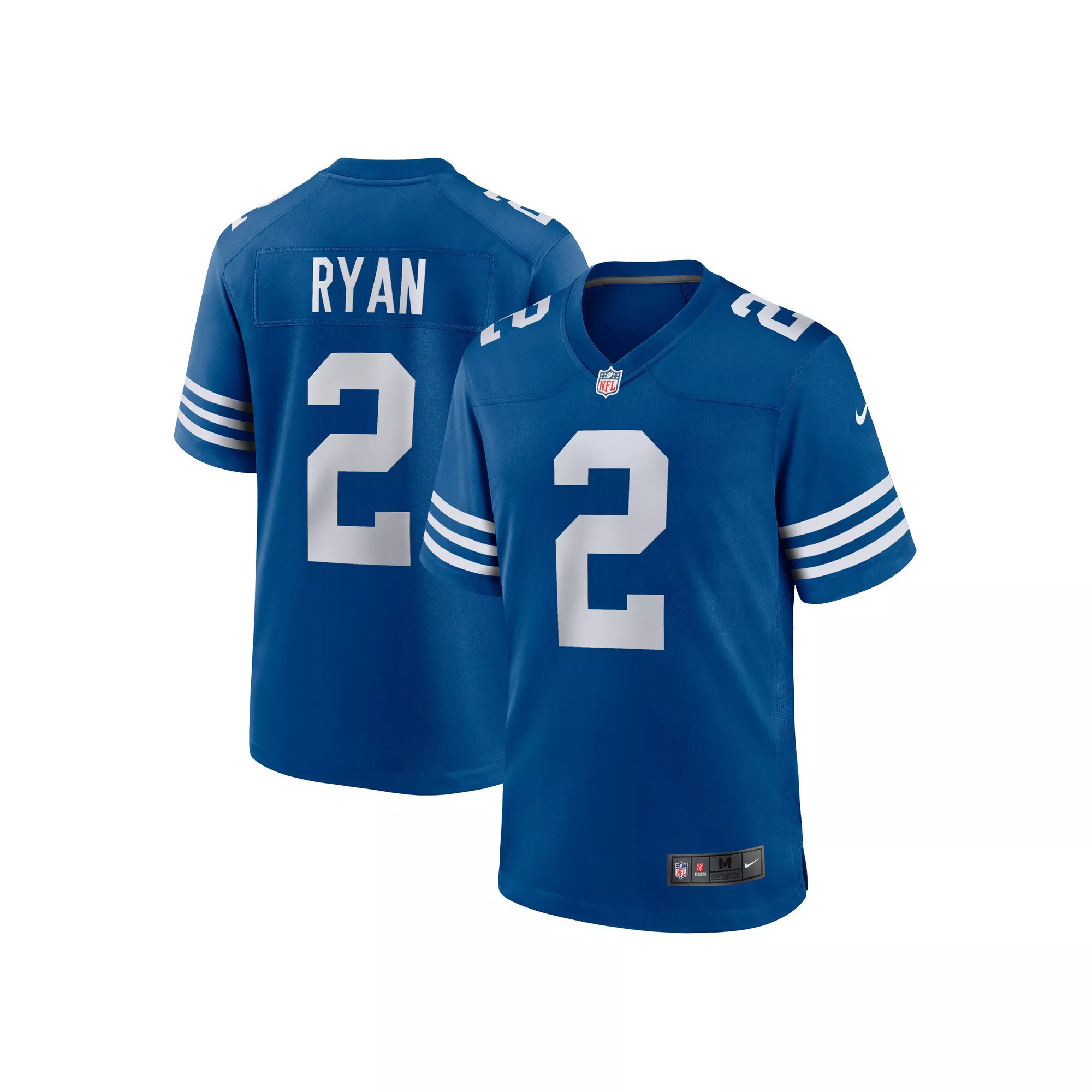 Men's Nike Matt Ryan Royal Indianapolis Colts Alternate Game Jersey