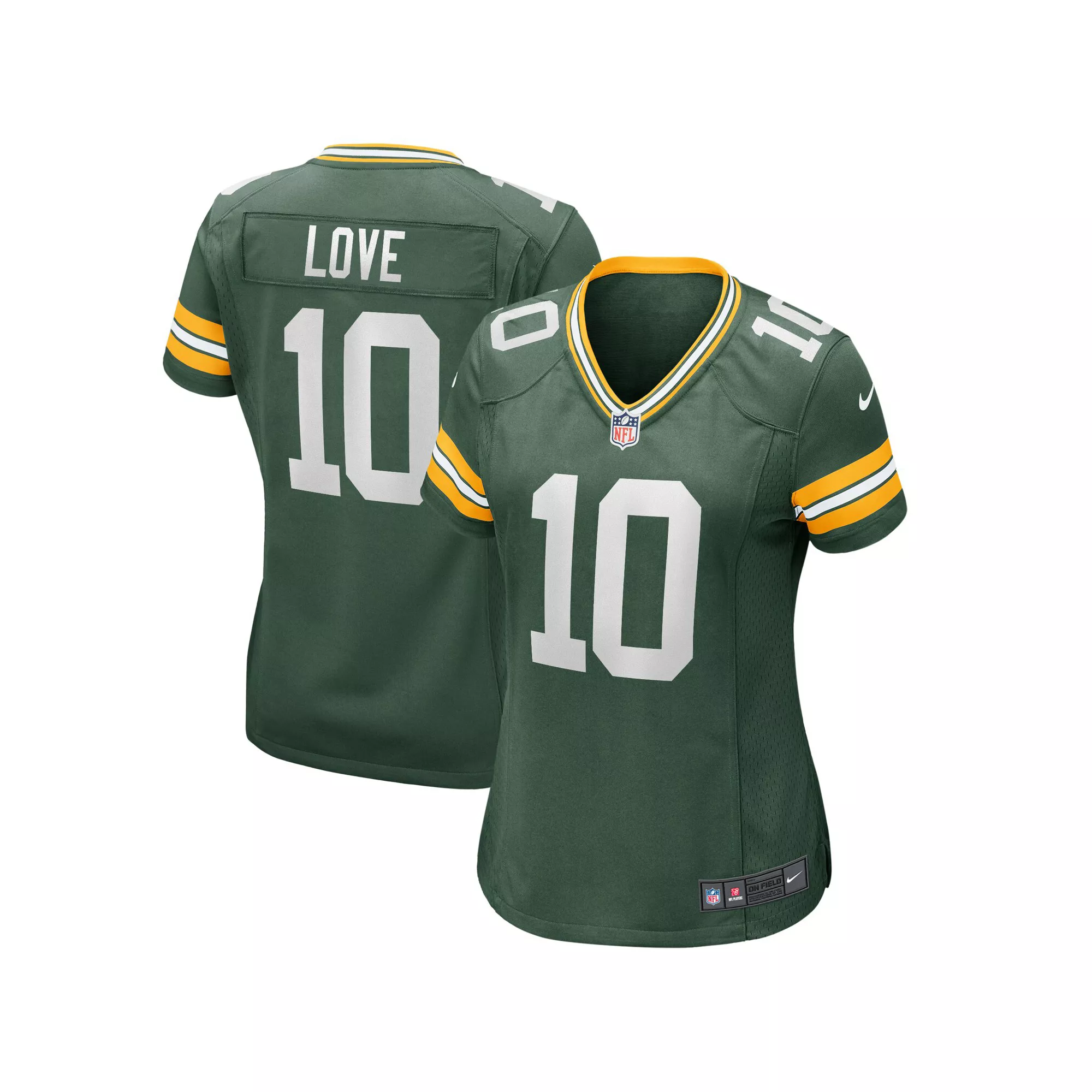 Women's Nike Jordan Love Green Green Bay Packers Game Jersey