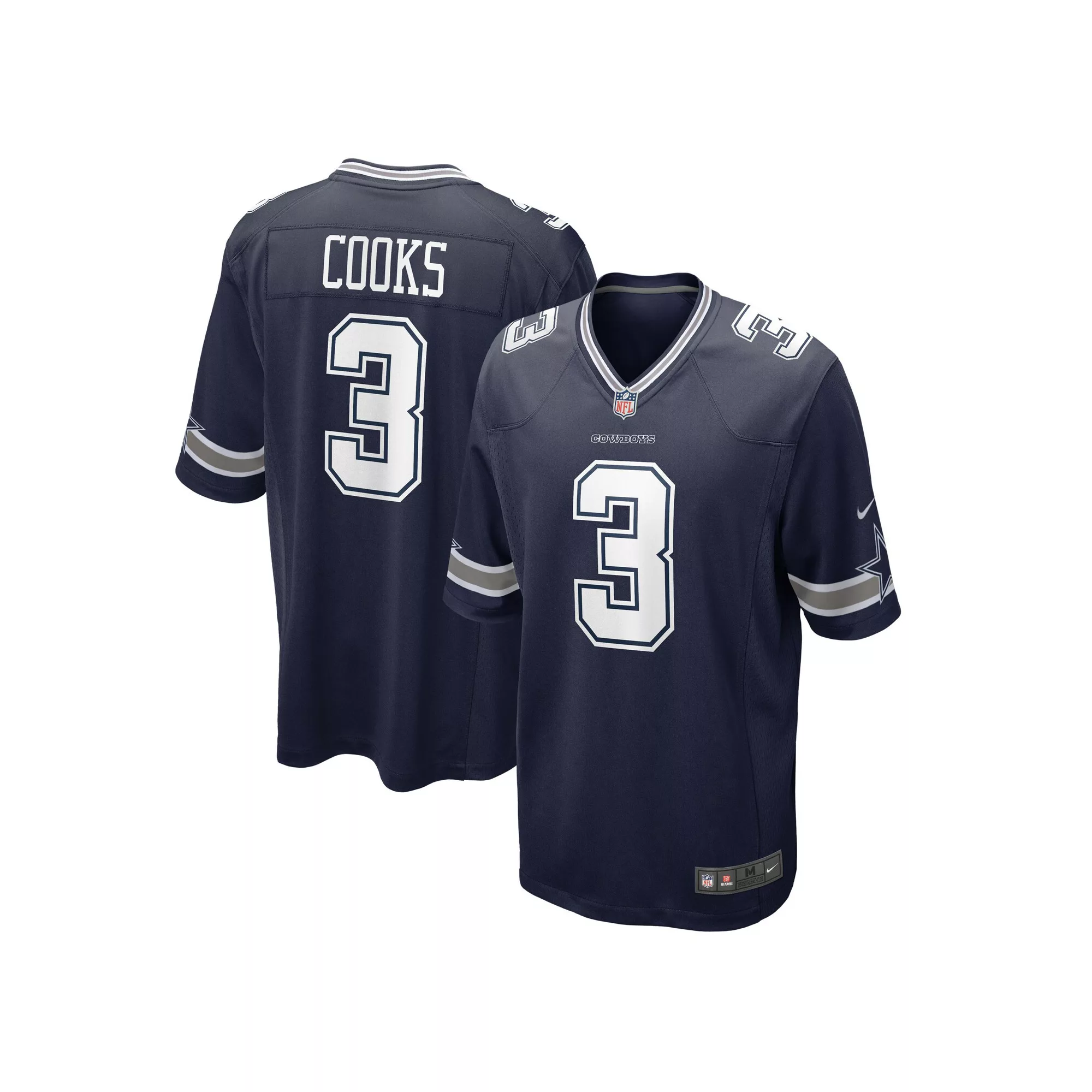 Men's Nike Brandin Cooks Navy Dallas Cowboys  Game Jersey