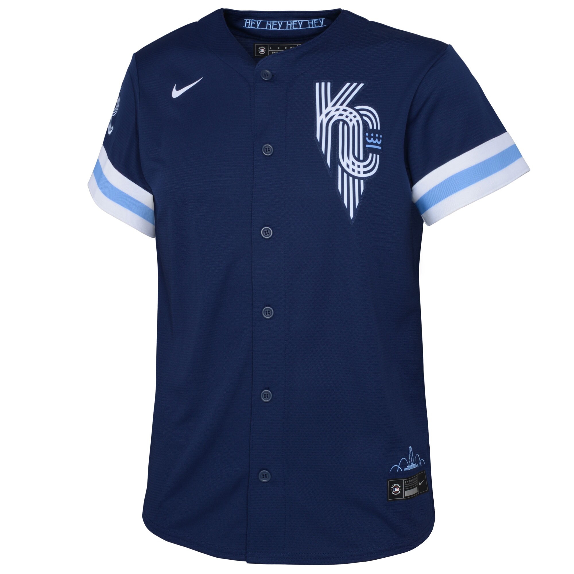 Kansas City Royals Nike Youth City Connect Replica Jersey - Navy