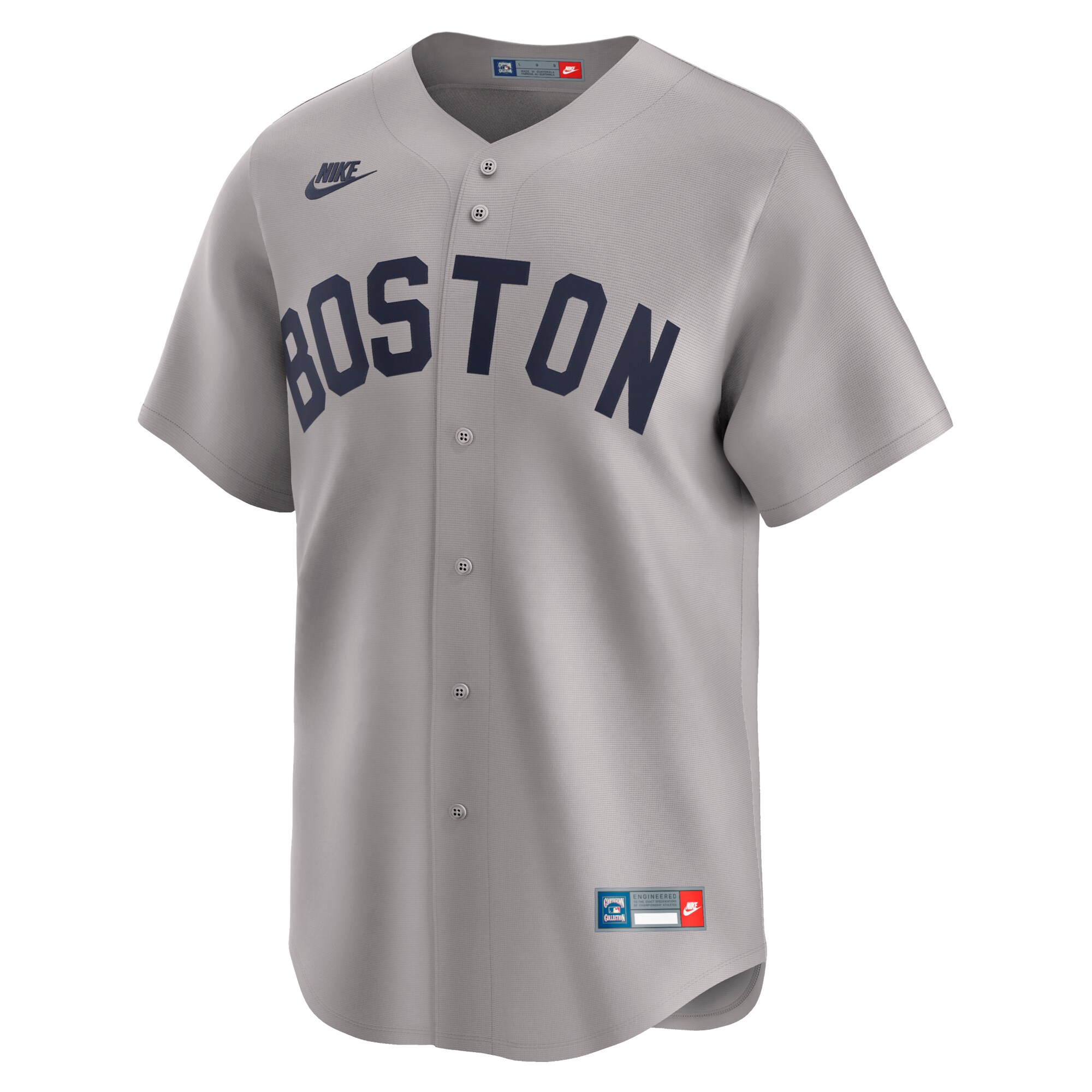 Carl Yastrzemski Boston Red Sox Nike Throwback Cooperstown Collection Limited Jersey - Gray