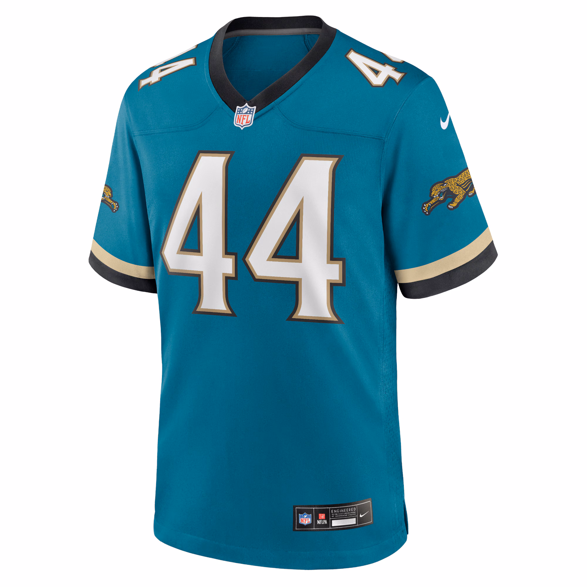 Travon Walker Jacksonville Jaguars Nike Prowler Throwback Player Game Jersey - Teal