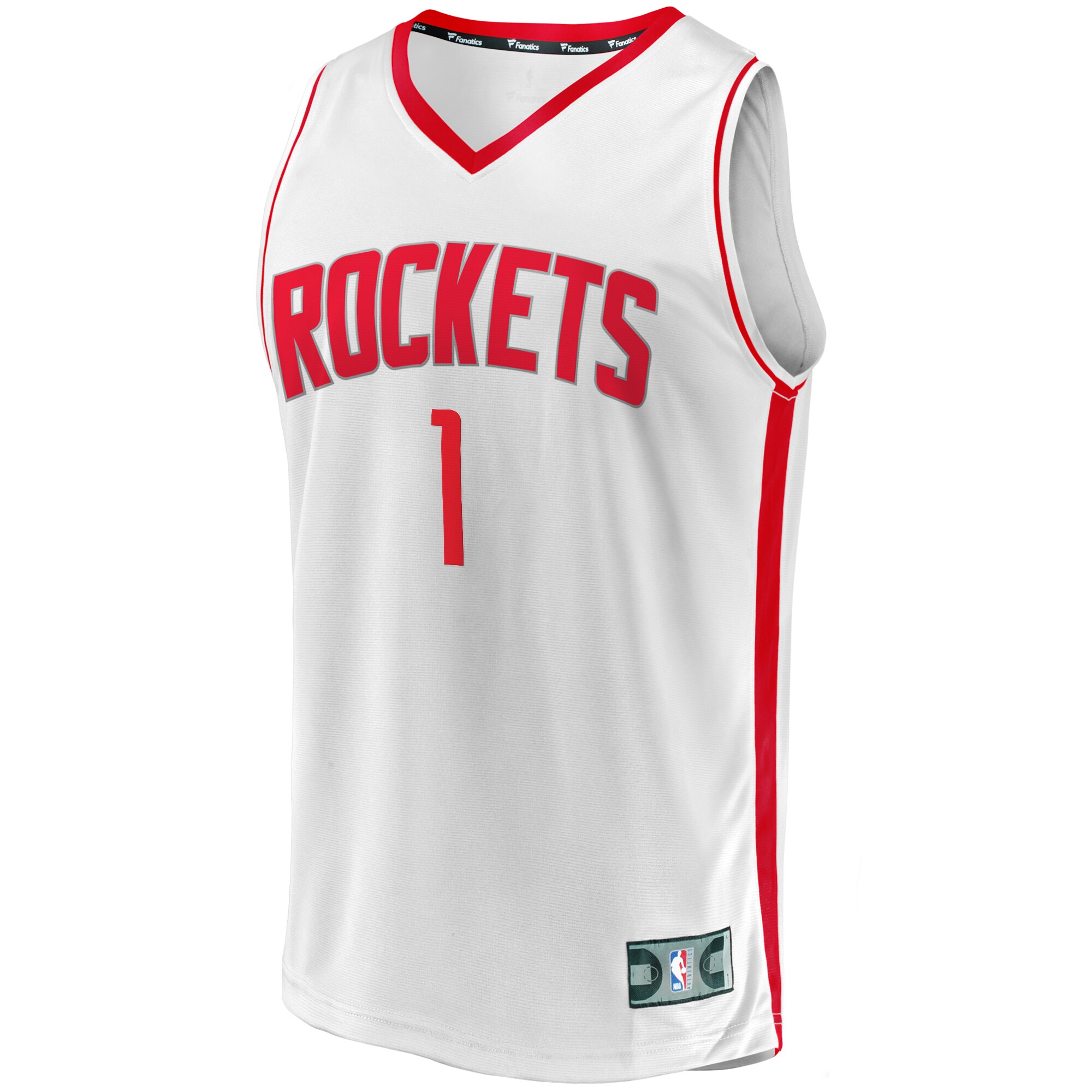 Amen Thompson Houston Rockets Fanatics Youth Fast Break Replica Player Jersey - Association Edition - White