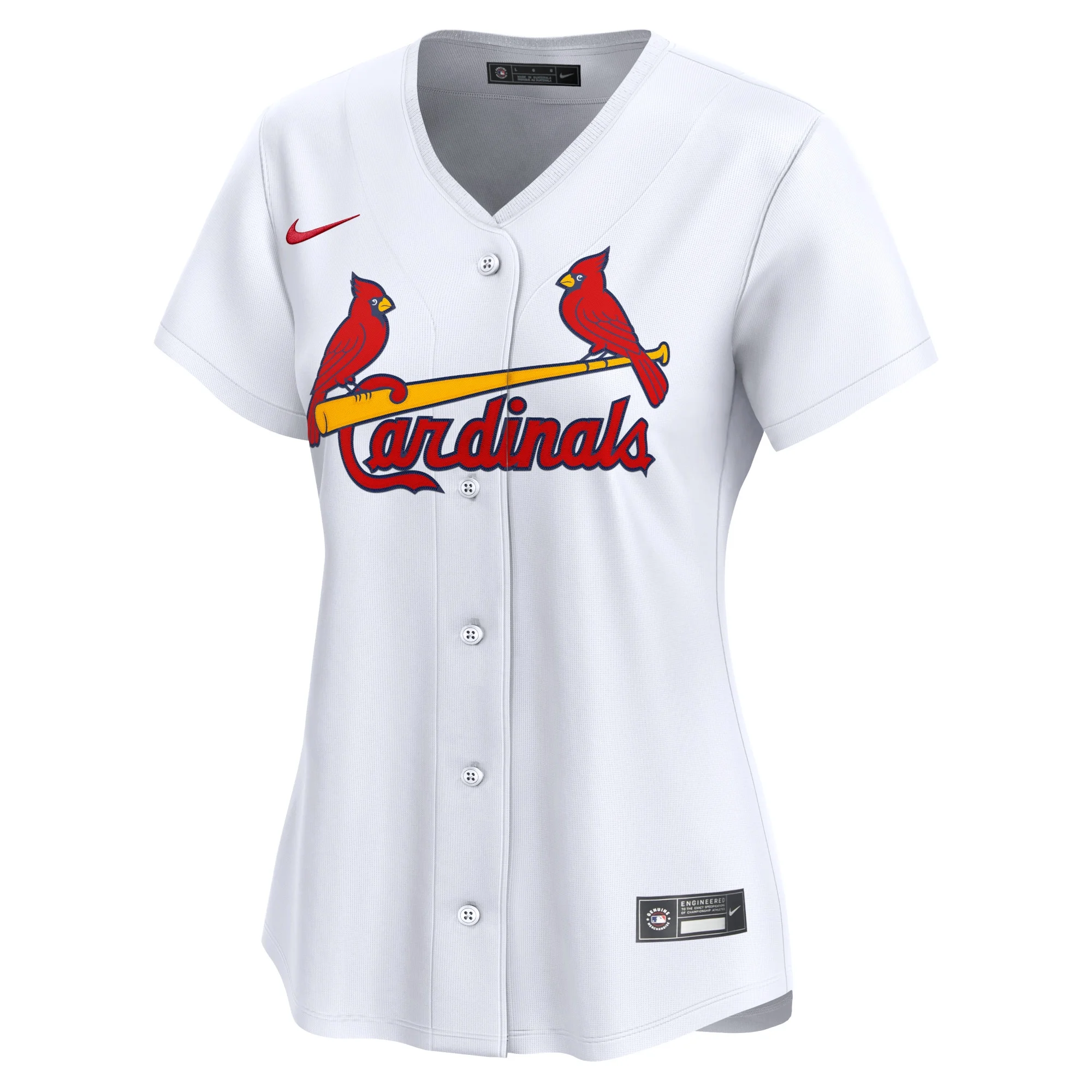 Women's Nike White St. Louis Cardinals 2024 Jackie Robinson Day Home Limited Jersey