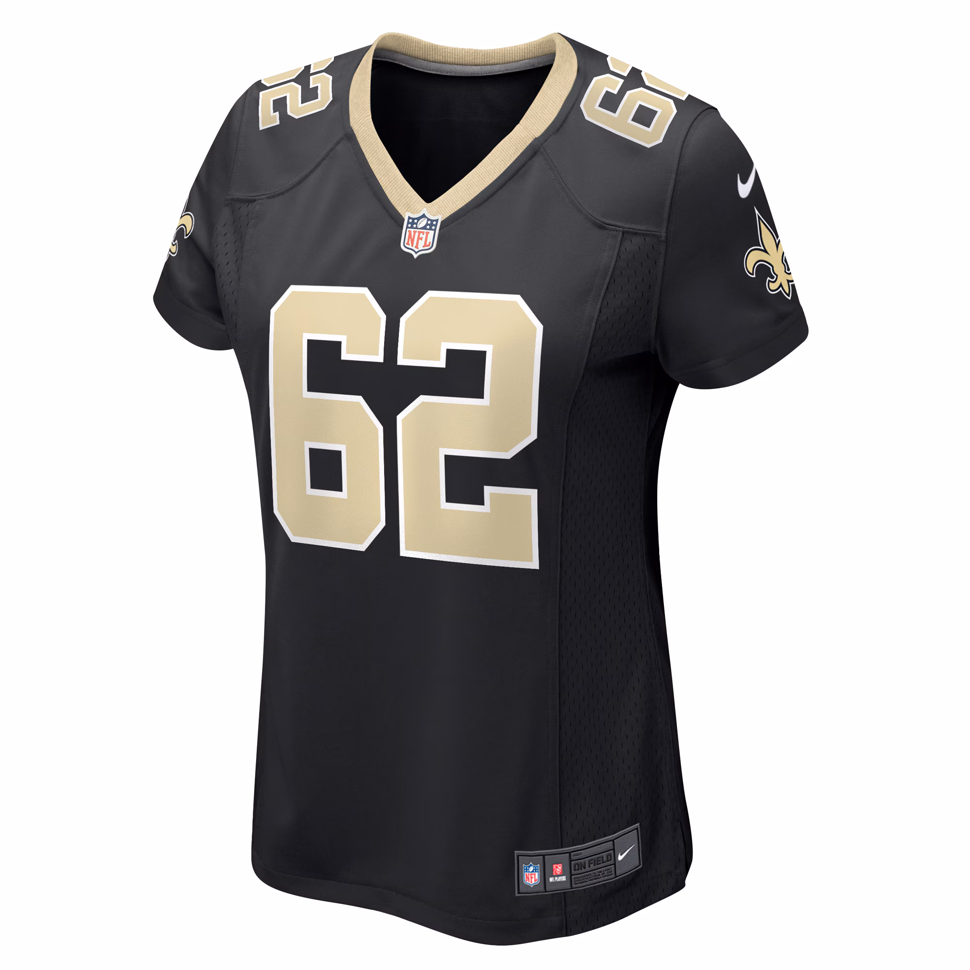 Tommy Kraemer New Orleans Saints Nike Women's Team Game Jersey -  Black