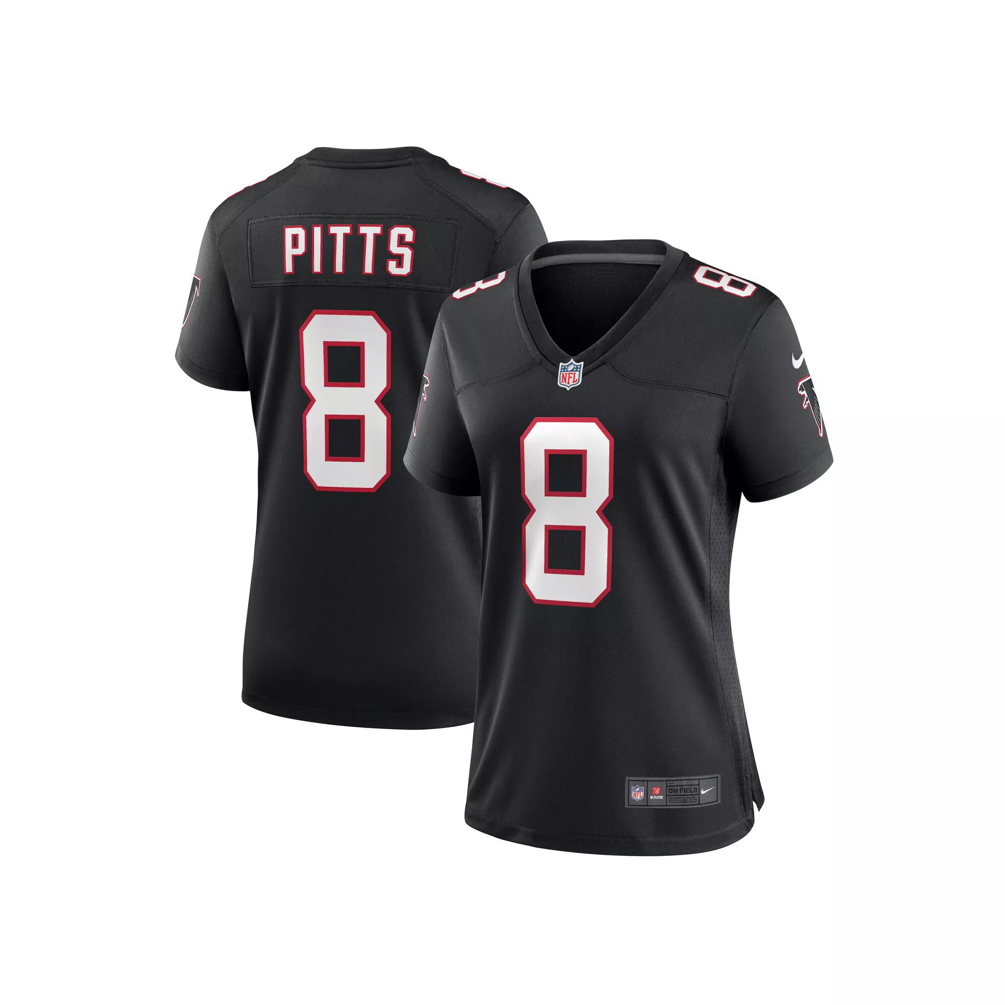 Women's Nike Kyle Pitts Black Atlanta Falcons Game Jersey