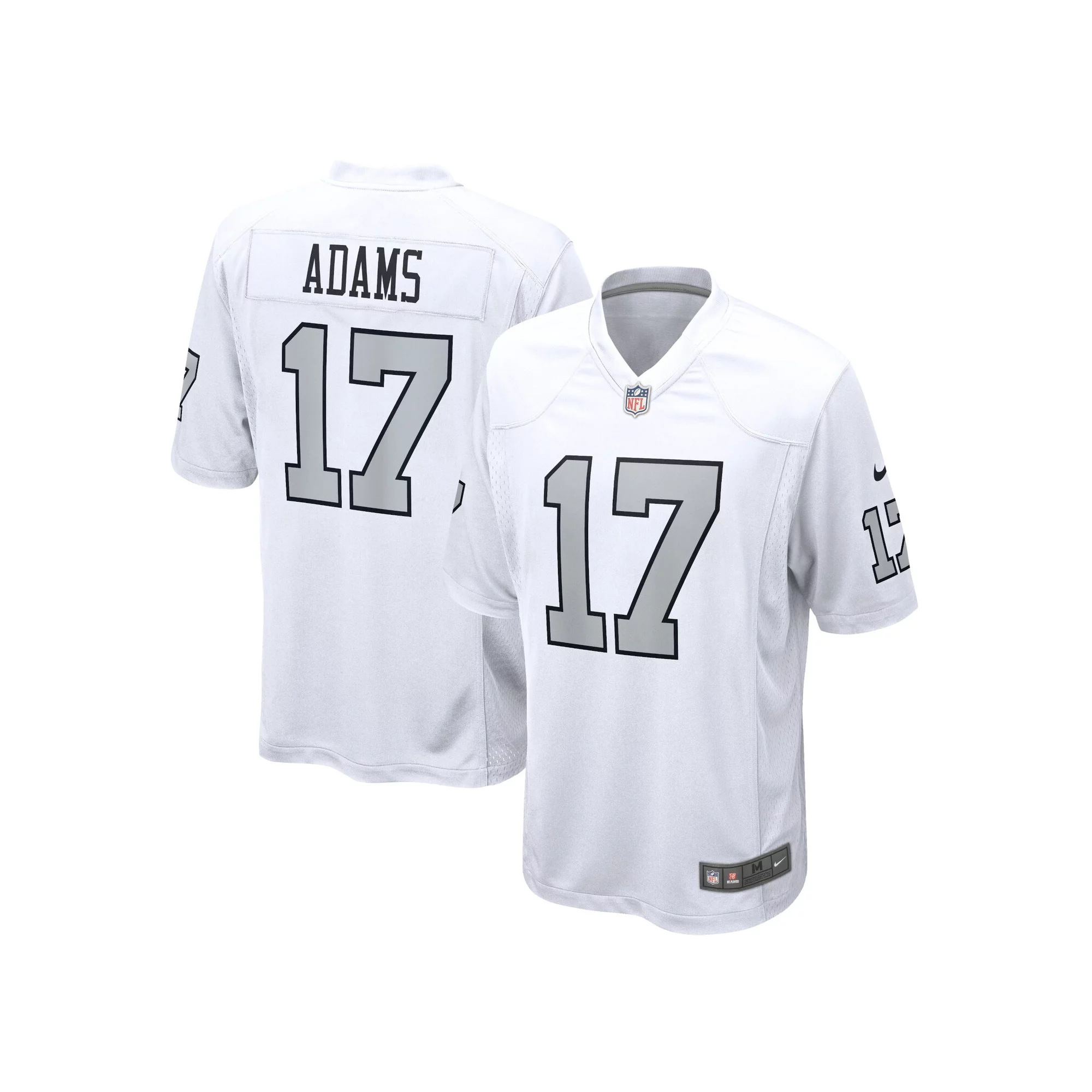 Men's Nike Davante Adams White Las Vegas Raiders Alternate Game Jersey