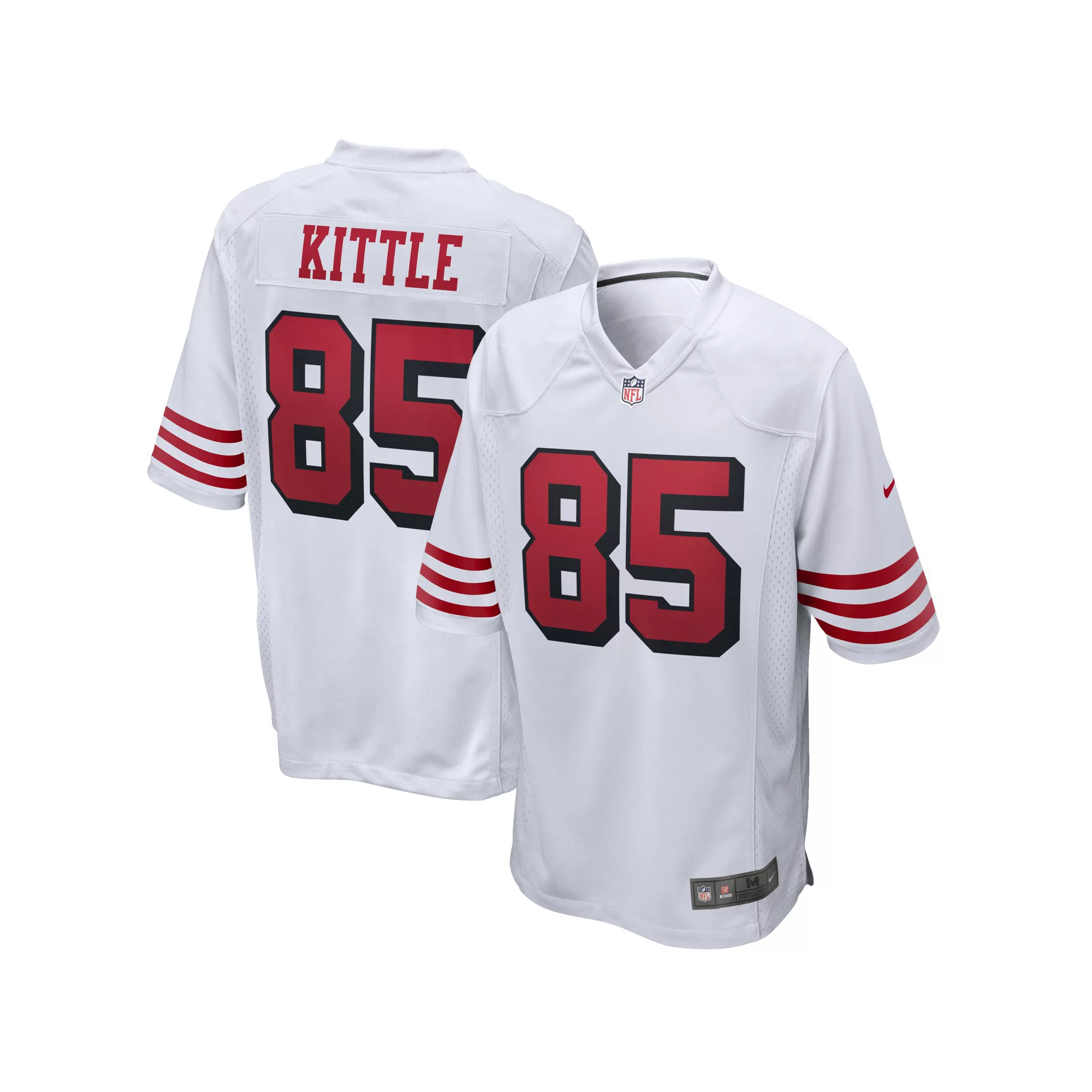 Men's Nike George Kittle White San Francisco 49ers Alternate Game Jersey