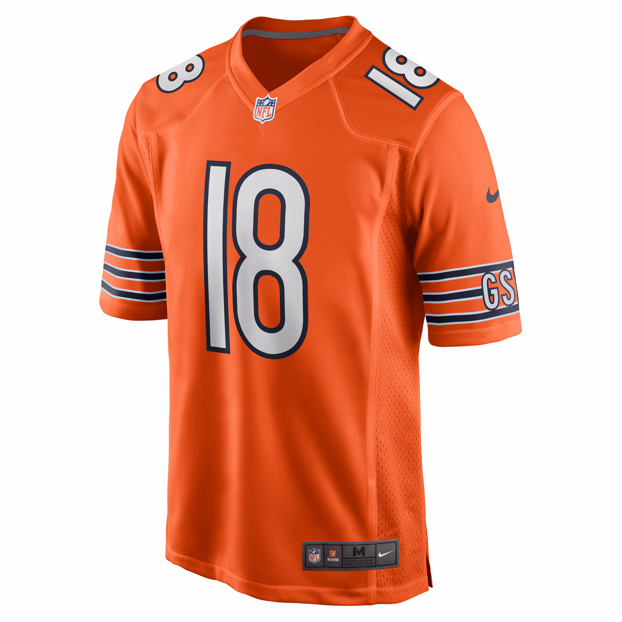 Caleb Williams Chicago Bears Nike Alternate 2024 NFL Draft First Round Pick Player Game Jersey - Orange