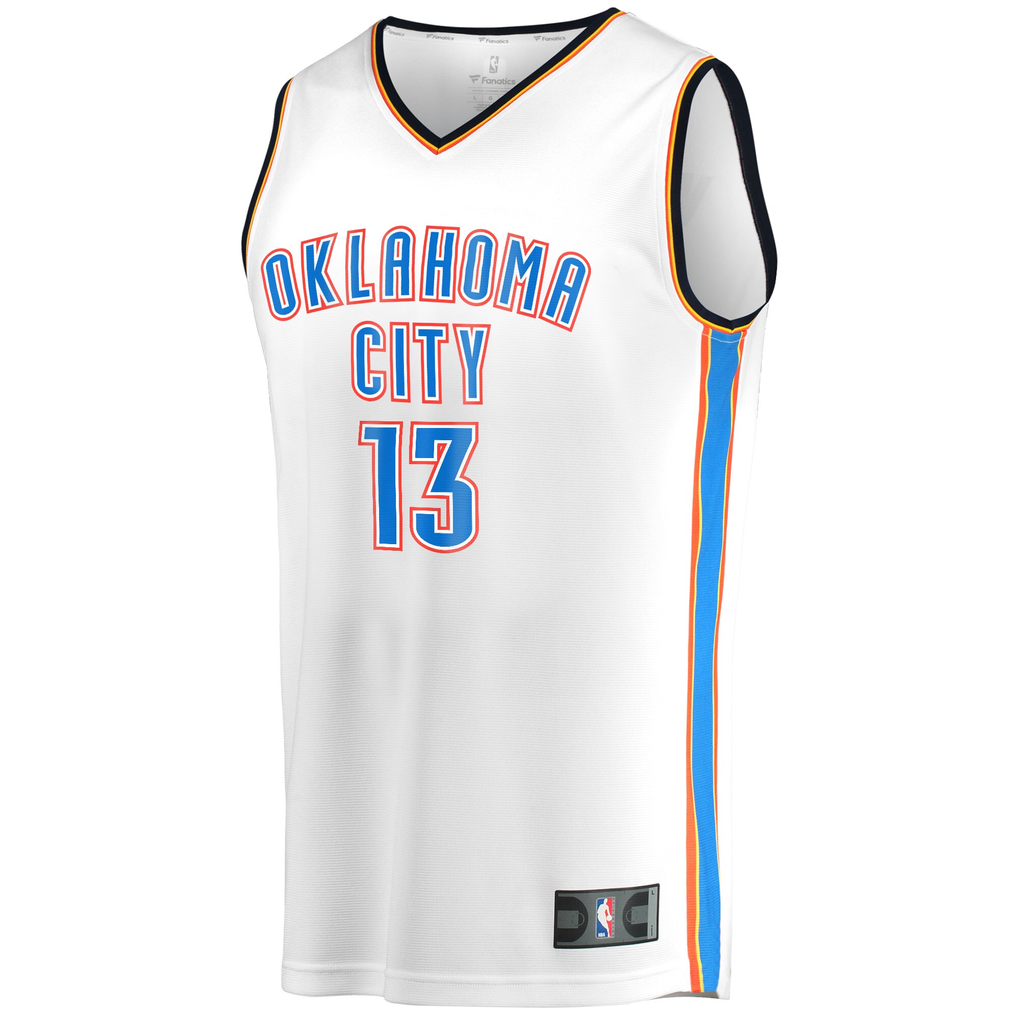 Ousmane Dieng Oklahoma City Thunder Fanatics Fast Break Player Jersey - Association Edition - White