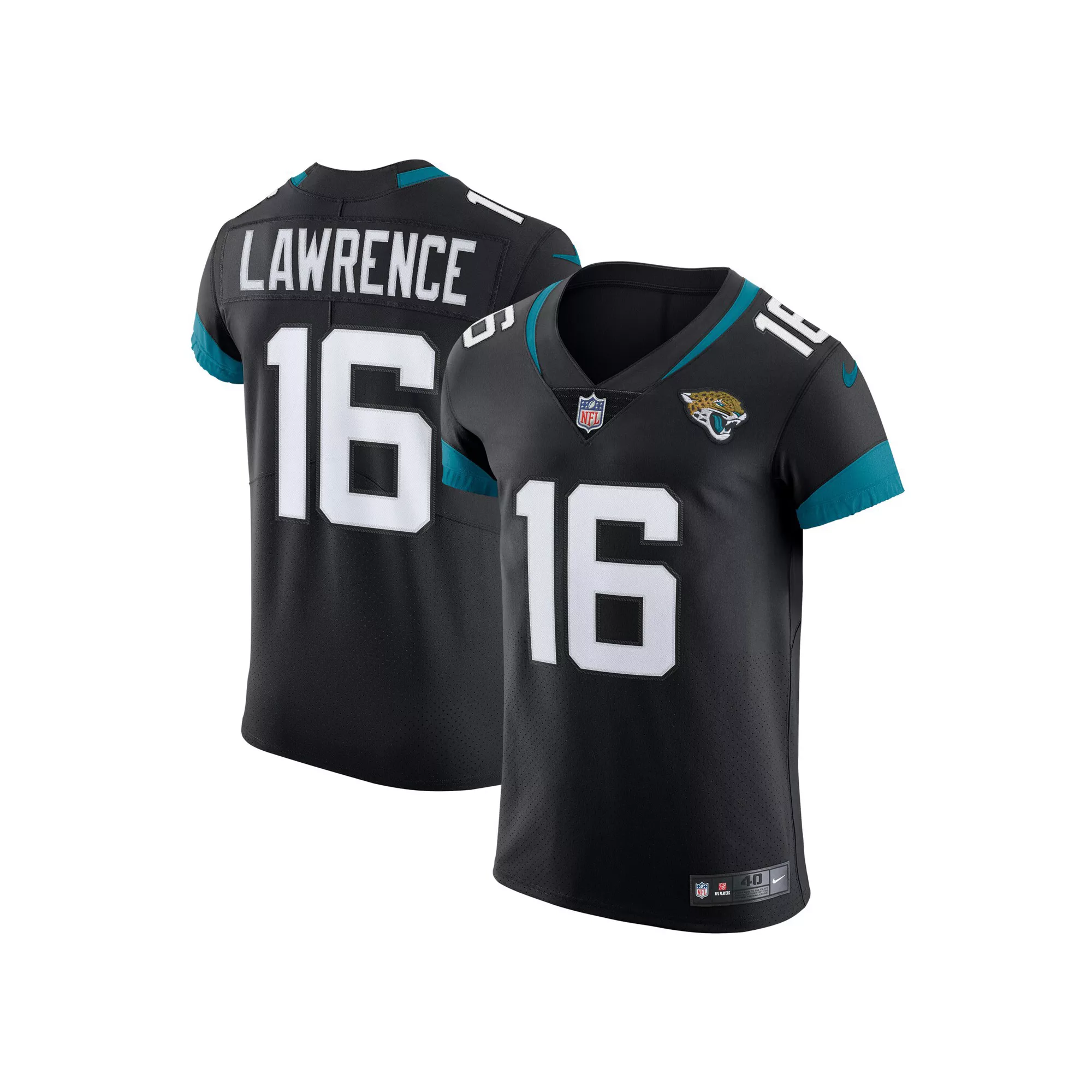 Men's Nike Trevor Lawrence Black Jacksonville Jaguars Vapor Elite Jersey
