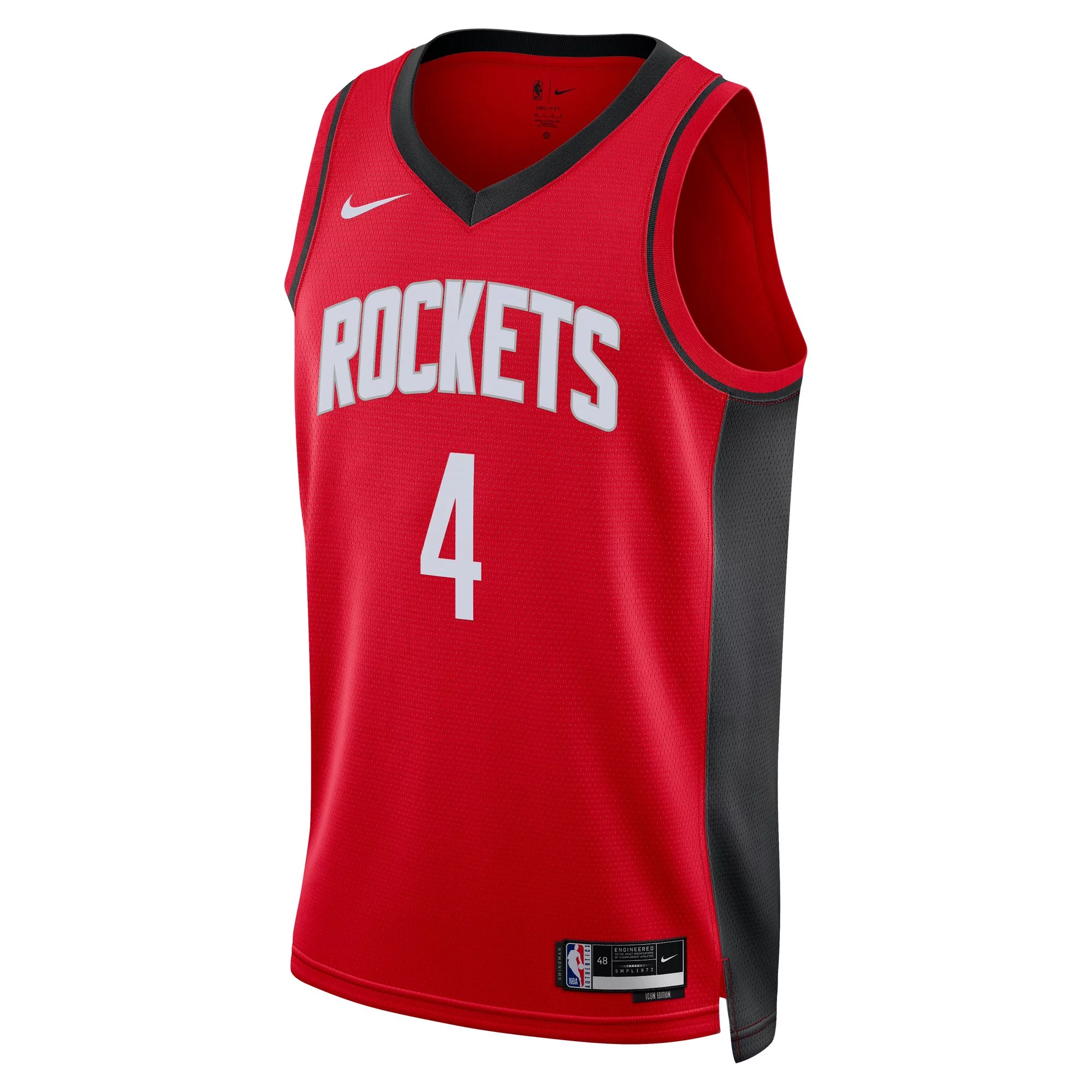Unisex Nike Jalen Green Red Houston Rockets Swingman Jersey - Icon Edition