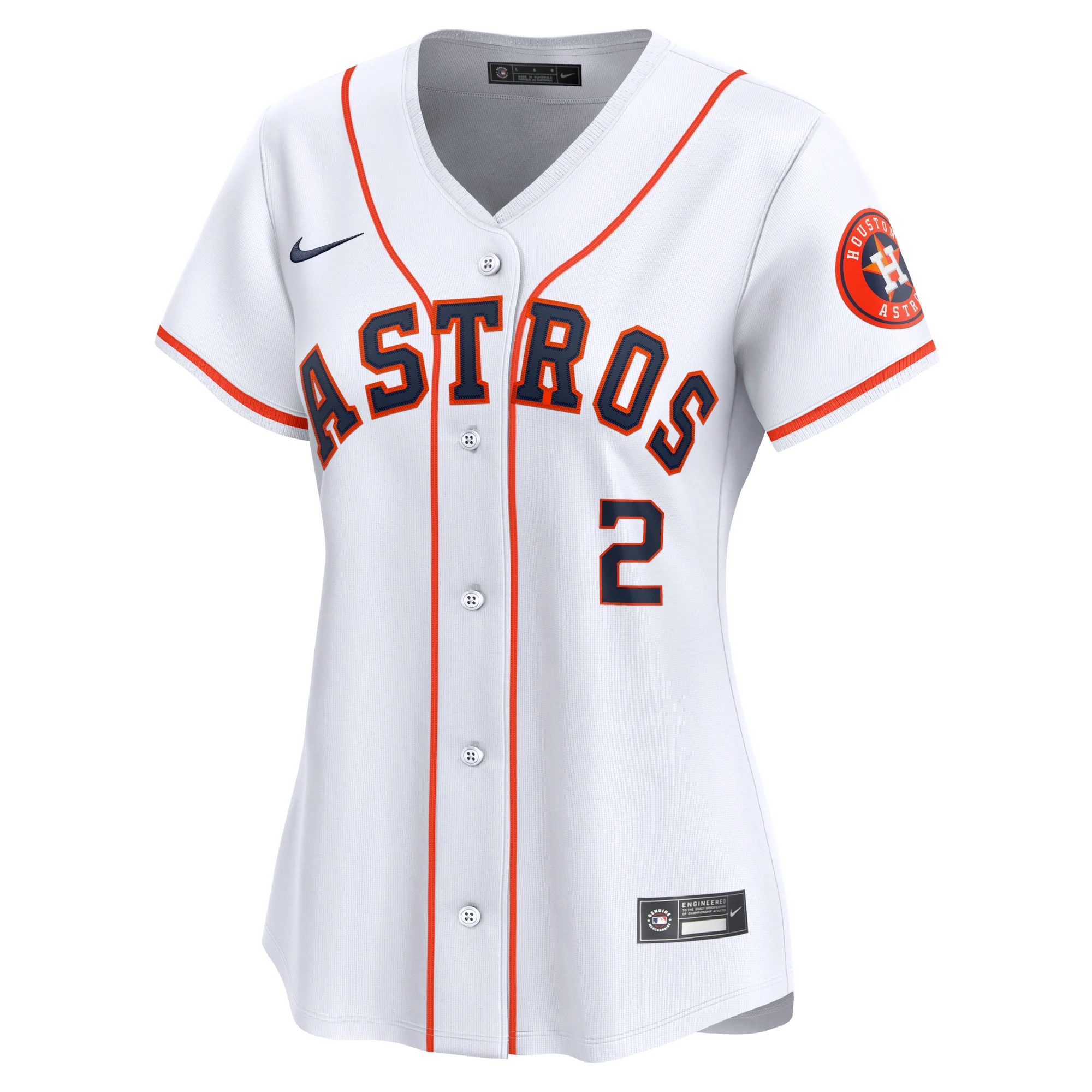 Women's Nike Alex Bregman White Houston Astros Home Limited Player Jersey