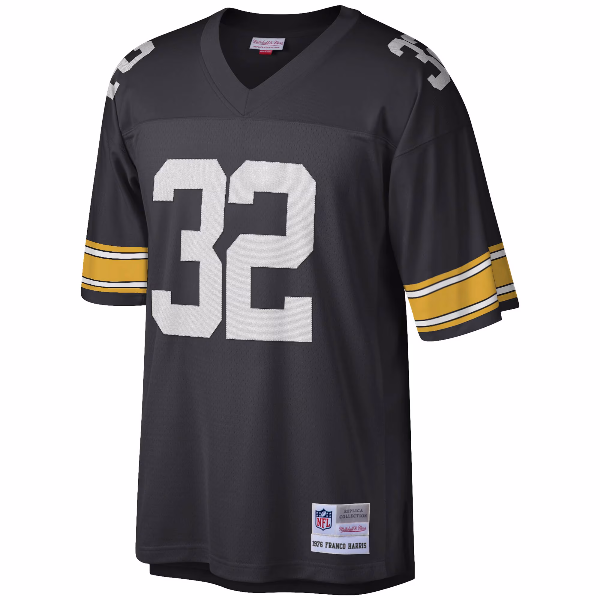 Franco Harris Pittsburgh Steelers Mitchell & Ness Legacy Replica Jersey - Black