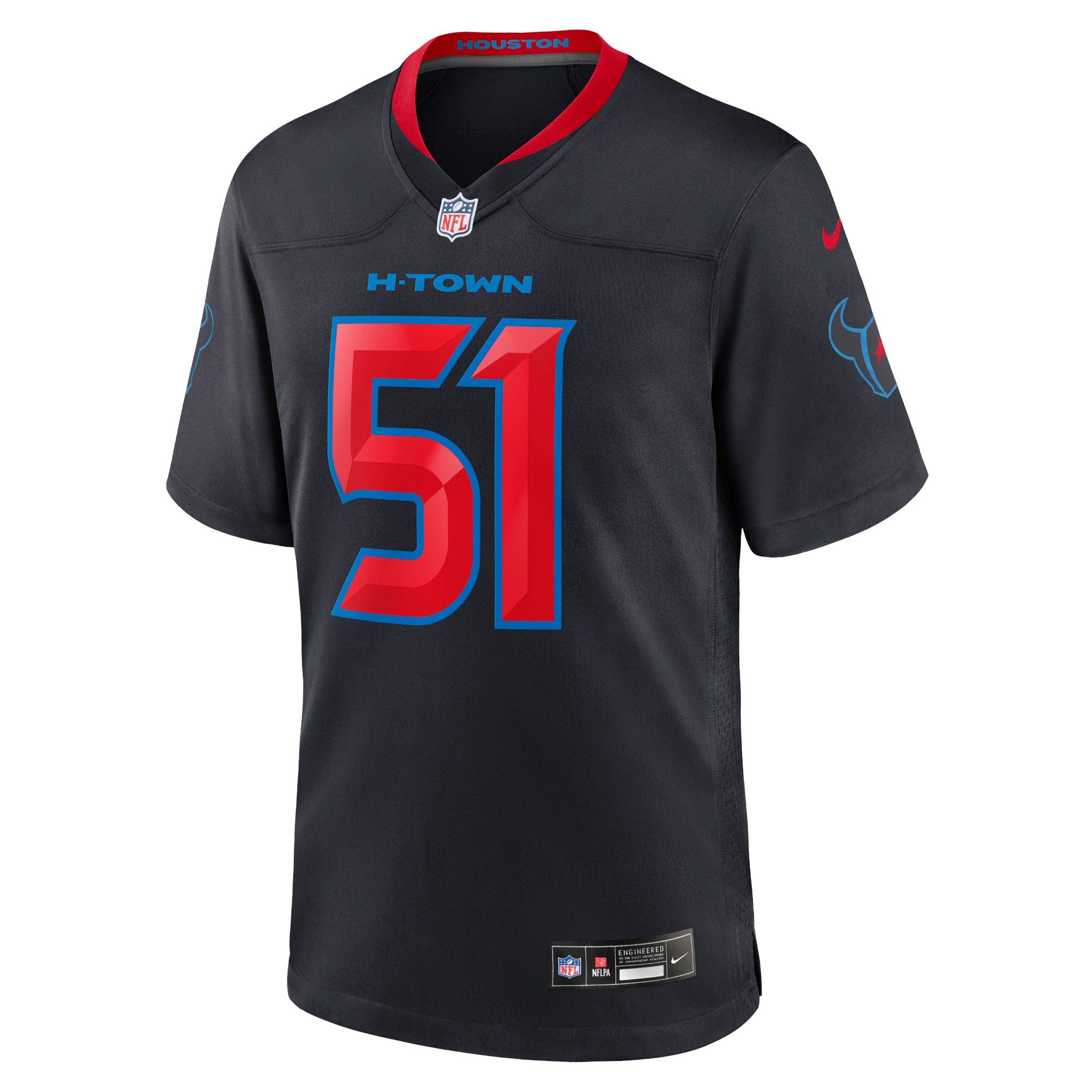 Will Anderson Jr. Houston Texans Nike 2nd Alternate Game Jersey - Navy