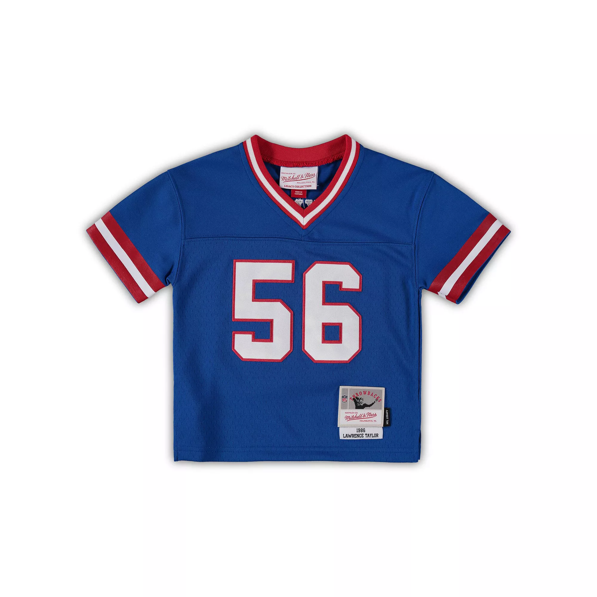 Toddler Mitchell & Ness Lawrence Taylor Royal New York Giants 1986 Retired Legacy Jersey