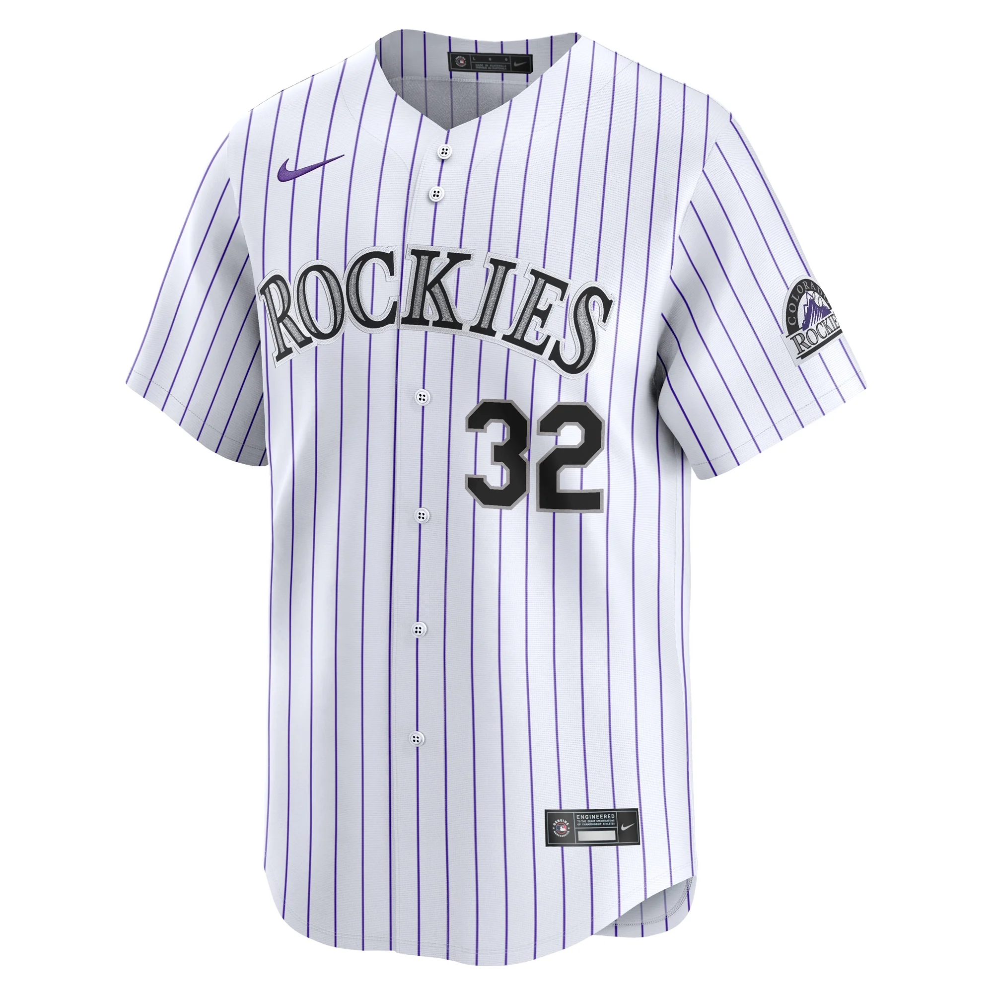 Men's Nike Dakota Hudson White Colorado Rockies Home Limited Player Jersey