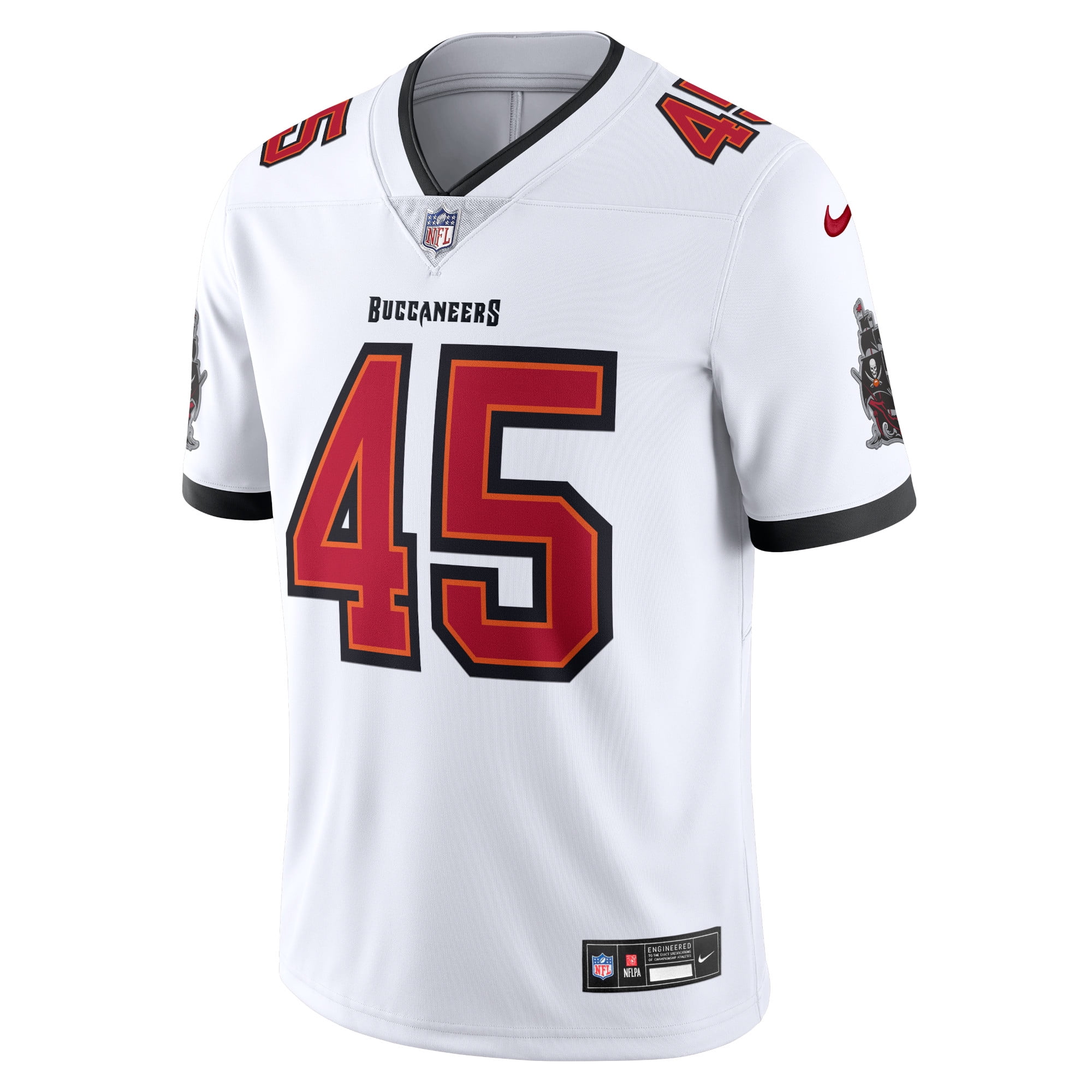 Men's Nike Devin White White Tampa Bay Buccaneers Vapor Untouchable Limited Jersey