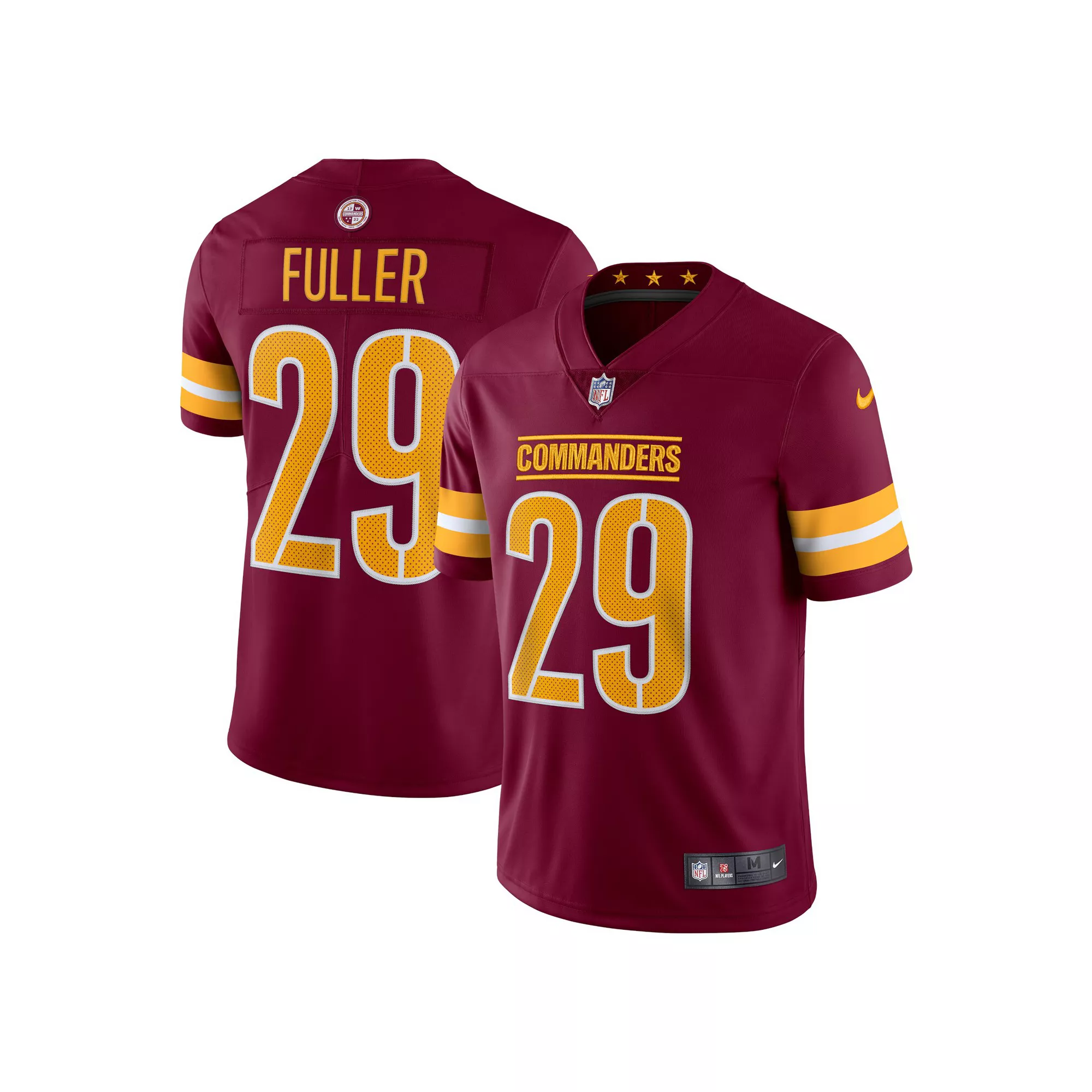 Men's Nike Kendall Fuller Burgundy Washington Commanders Vapor Limited Jersey