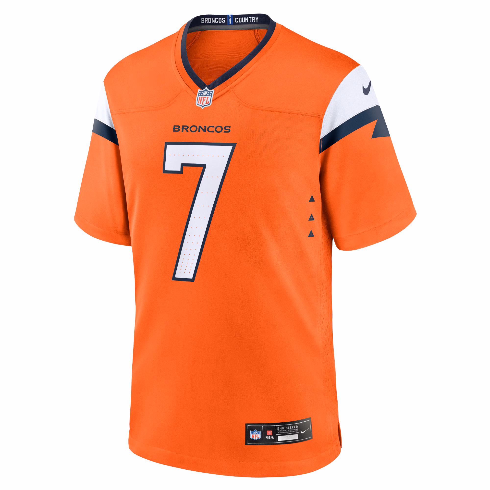 John Elway Denver Broncos Nike Mile High Collection Retired Player Game Jersey - Orange