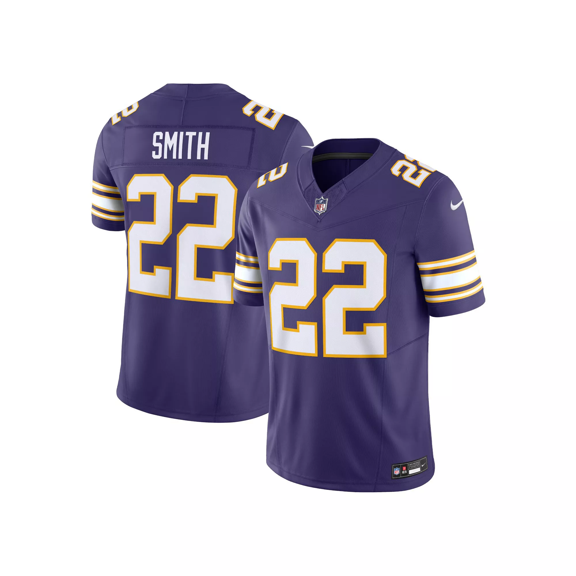 Men's Nike Harrison Smith Purple Minnesota Vikings Classic Vapor F.U.S.E. Limited Jersey