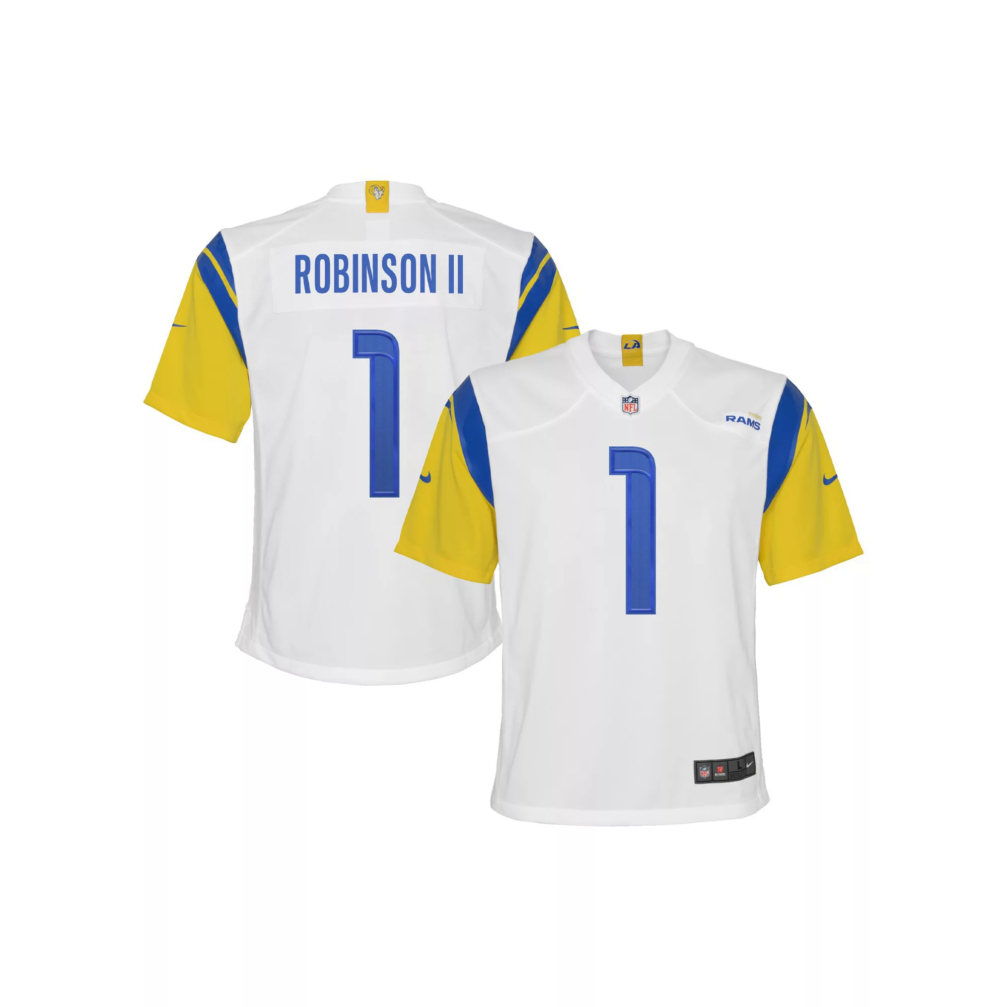 Youth Nike Allen Robinson White Los Angeles Rams Game Jersey