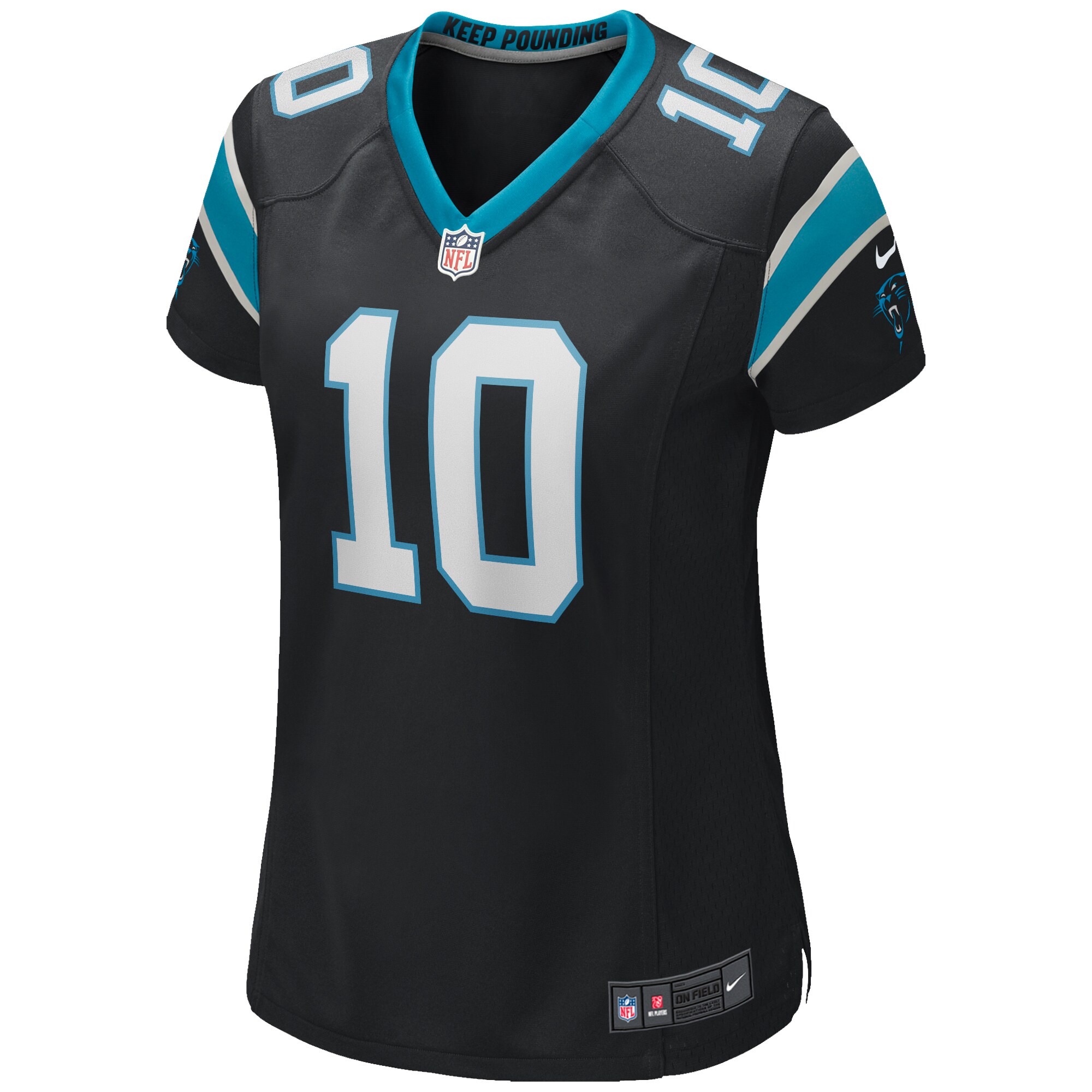 Curtis Samuel Carolina Panthers Nike Women's Game Jersey - Black