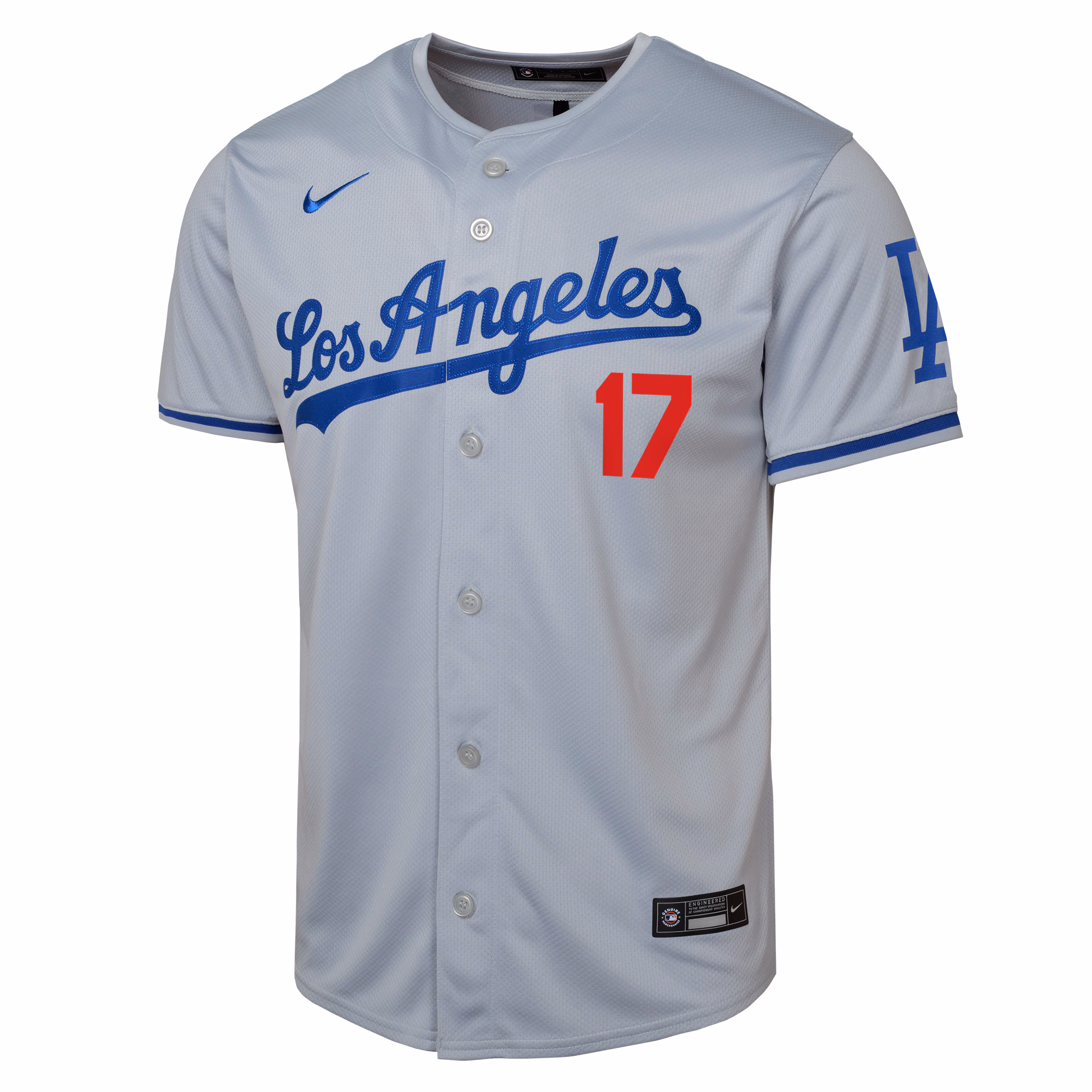 Shohei Ohtani Los Angeles Dodgers Nike Youth Road Limited Jersey – Gray